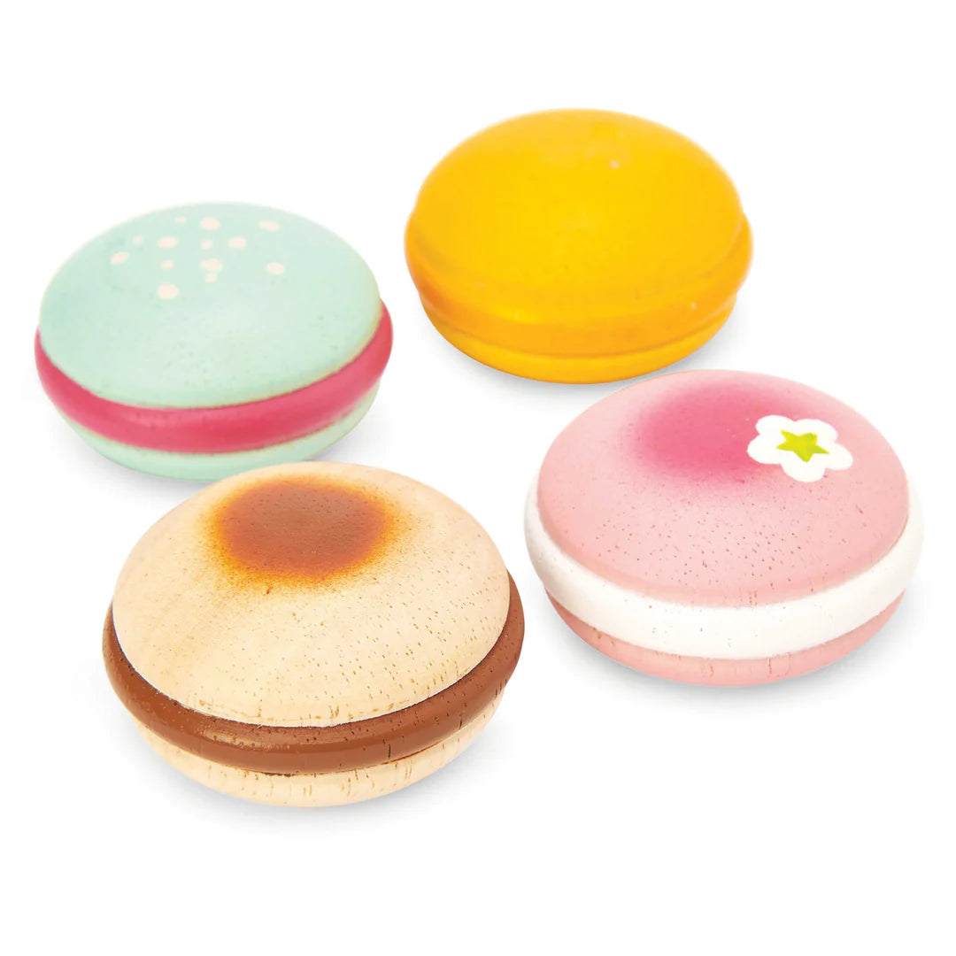 Le Toy Van - Wooden Macaron Play Food Set - Le Toy Van - littleyoyo.ca