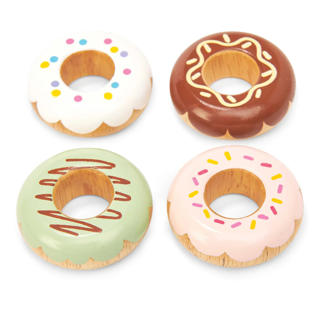 Le Toy Van - Wooden Doughnut Play Food Set - Le Toy Van - littleyoyo.ca
