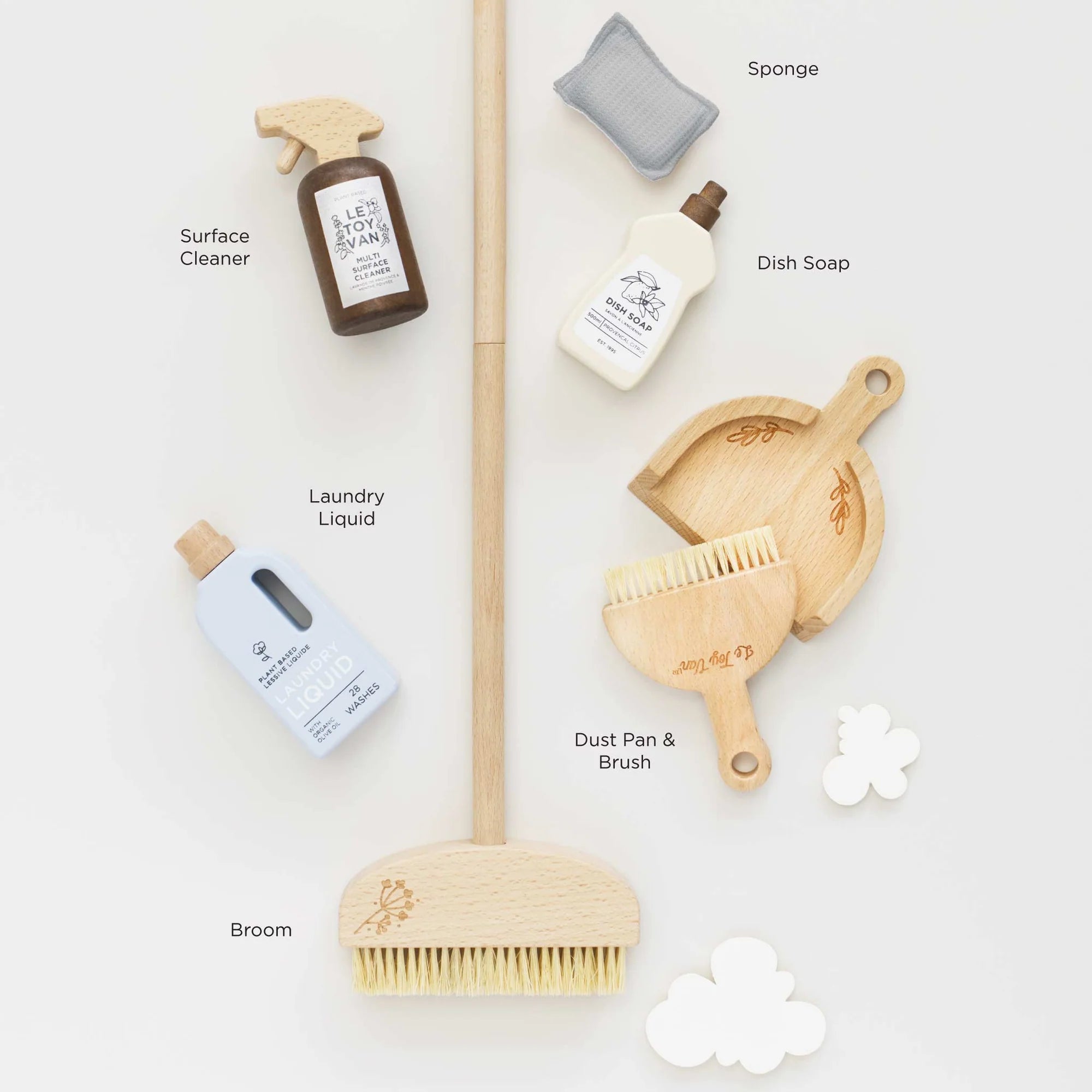 Le Toy Van - Eco-Friendly Cleaning Set - Le Toy Van - littleyoyo.ca