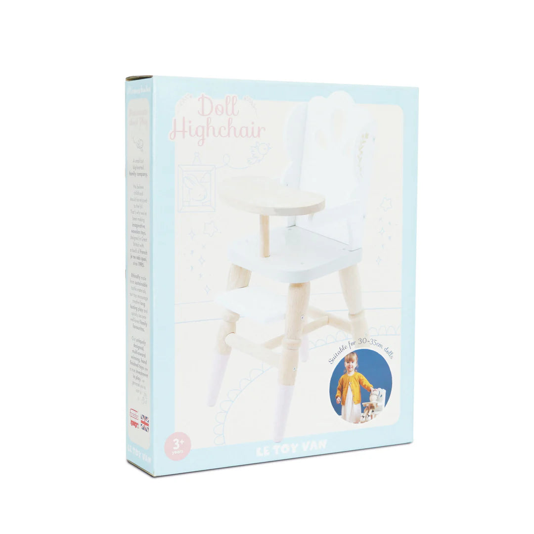 Le Toy Van - Dolls Wooden High Chair - Le Toy Van - littleyoyo.ca