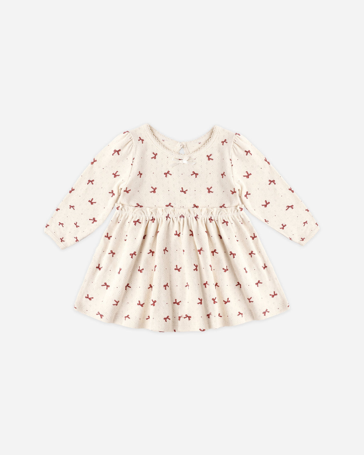 Quincy Mae Alda Dress Red Bows