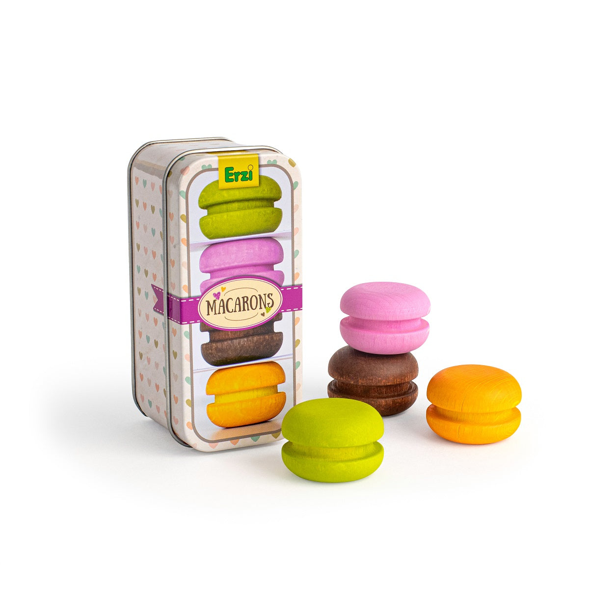 Erzi - Macaroons in a Tin - Erzi - littleyoyo.ca