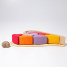 Grimm's - Building Set - Red Hearts - Grimm's - littleyoyo.ca