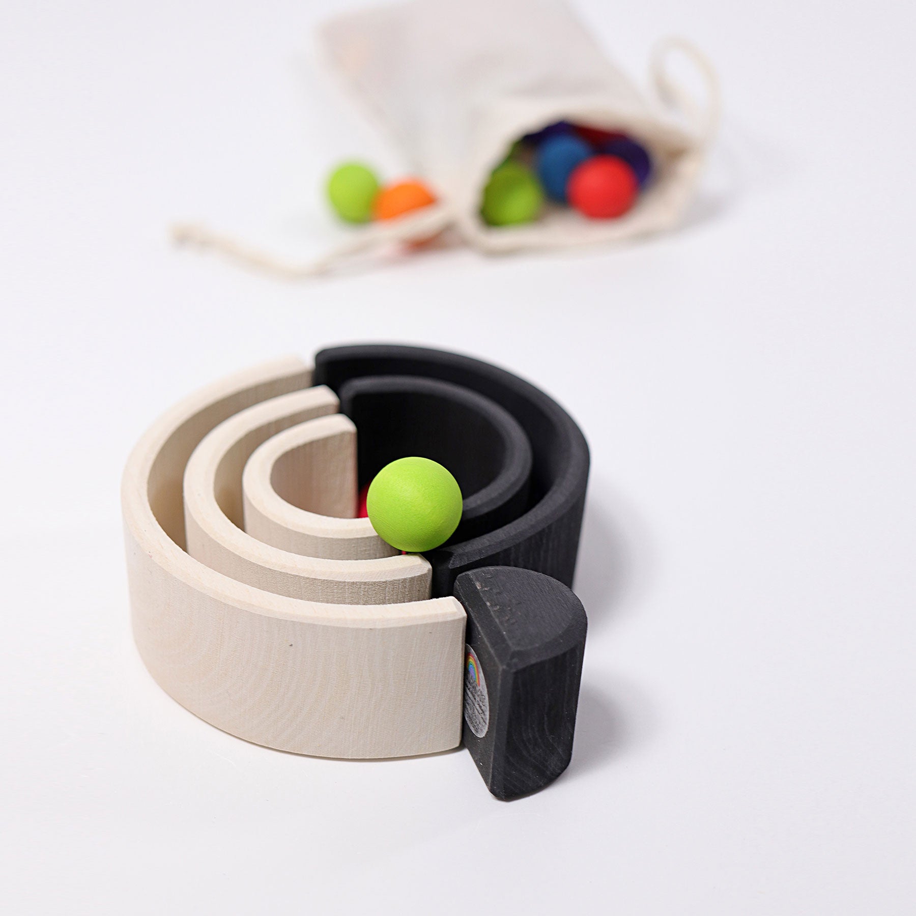 Grimm's - Small Rainbow - Monochrome - Grimm's - littleyoyo.ca