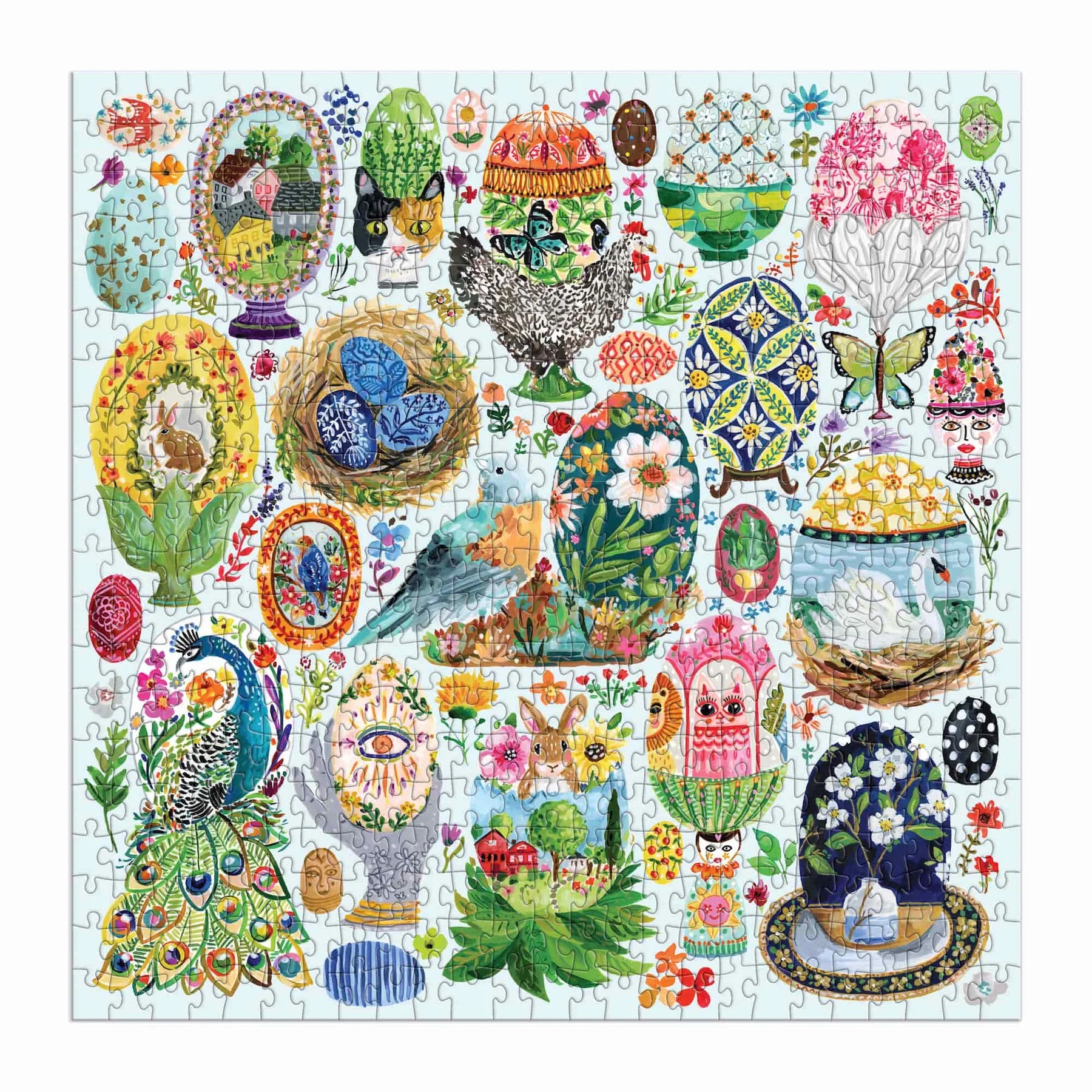 Artisanal Eggs - 500pc Jigsaw Puzzle - Galison - littleyoyo.ca