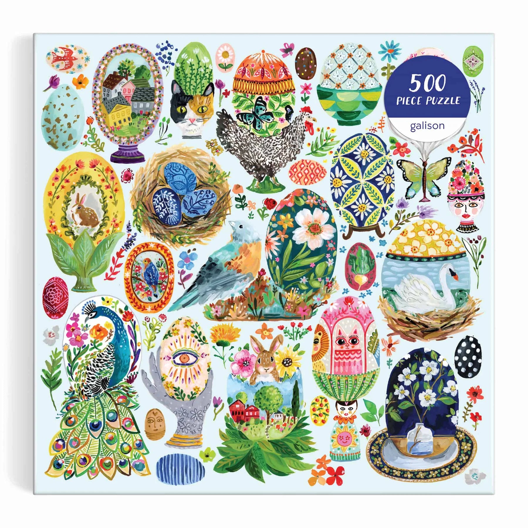 Artisanal Eggs - 500pc Jigsaw Puzzle - Galison - littleyoyo.ca