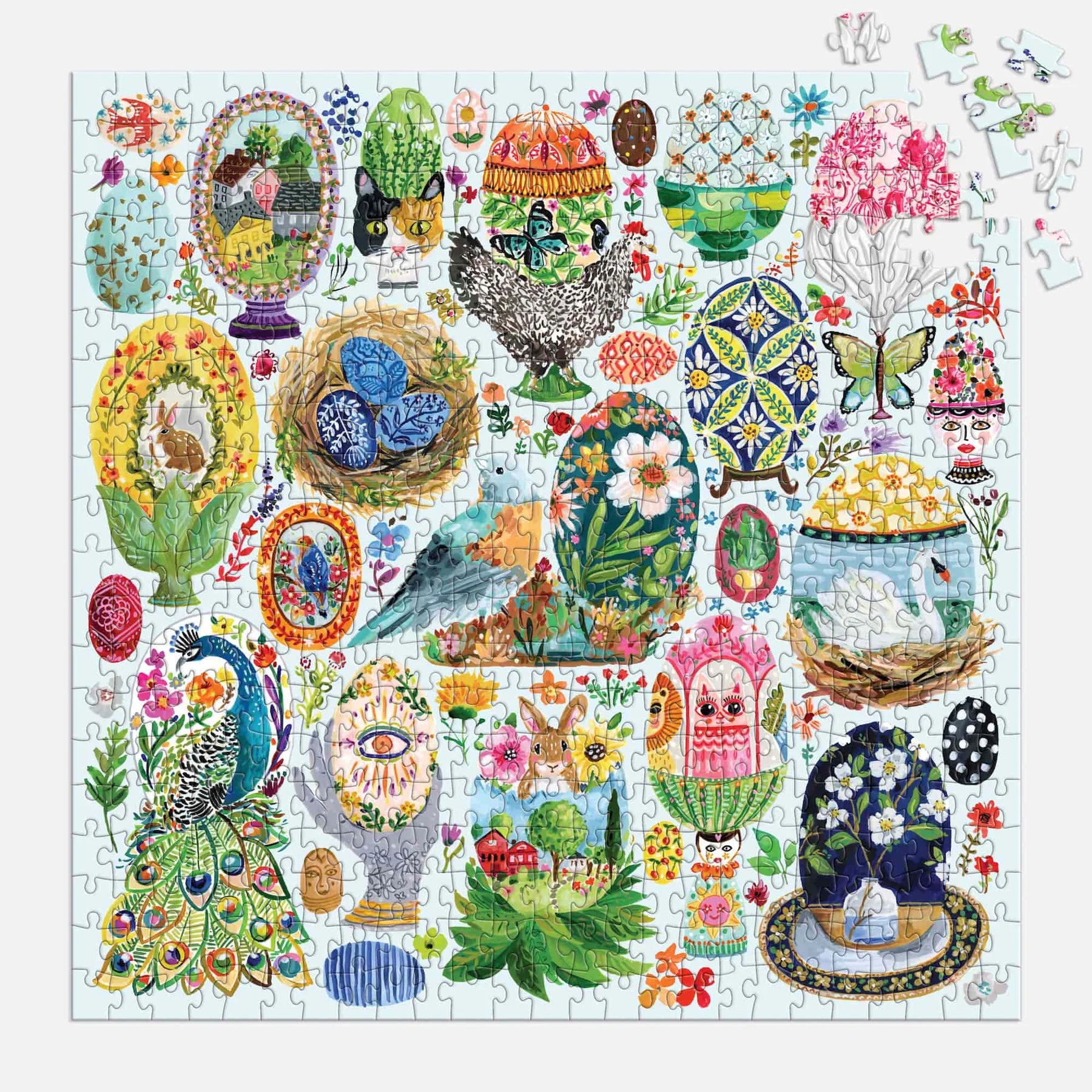 Artisanal Eggs - 500pc Jigsaw Puzzle - Galison - littleyoyo.ca