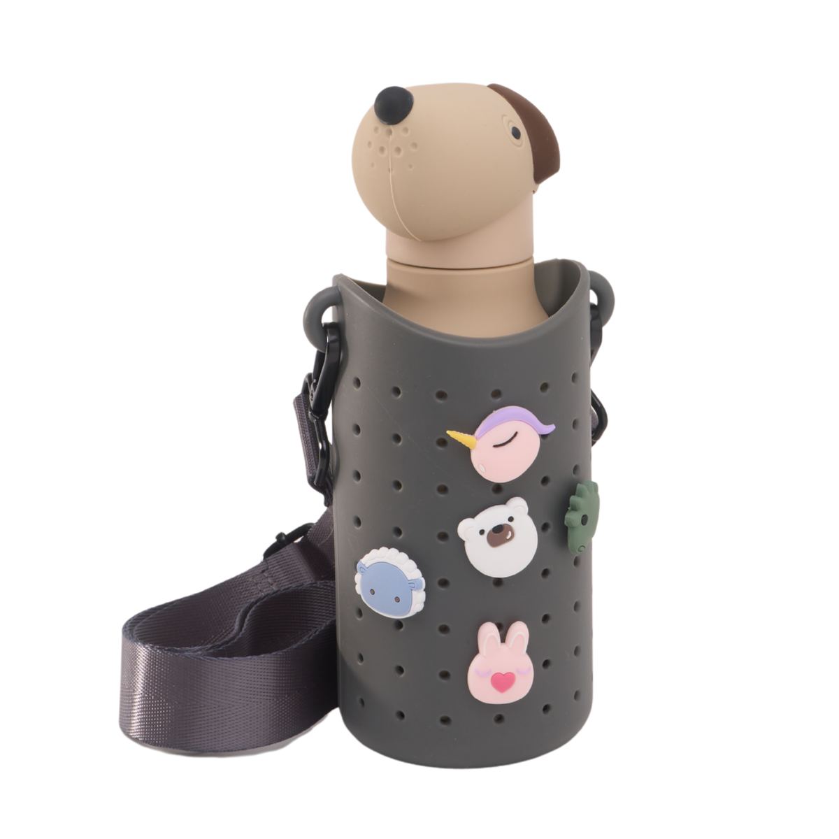 Asobu Beige Dog Bestie Bottle 16 oz - features