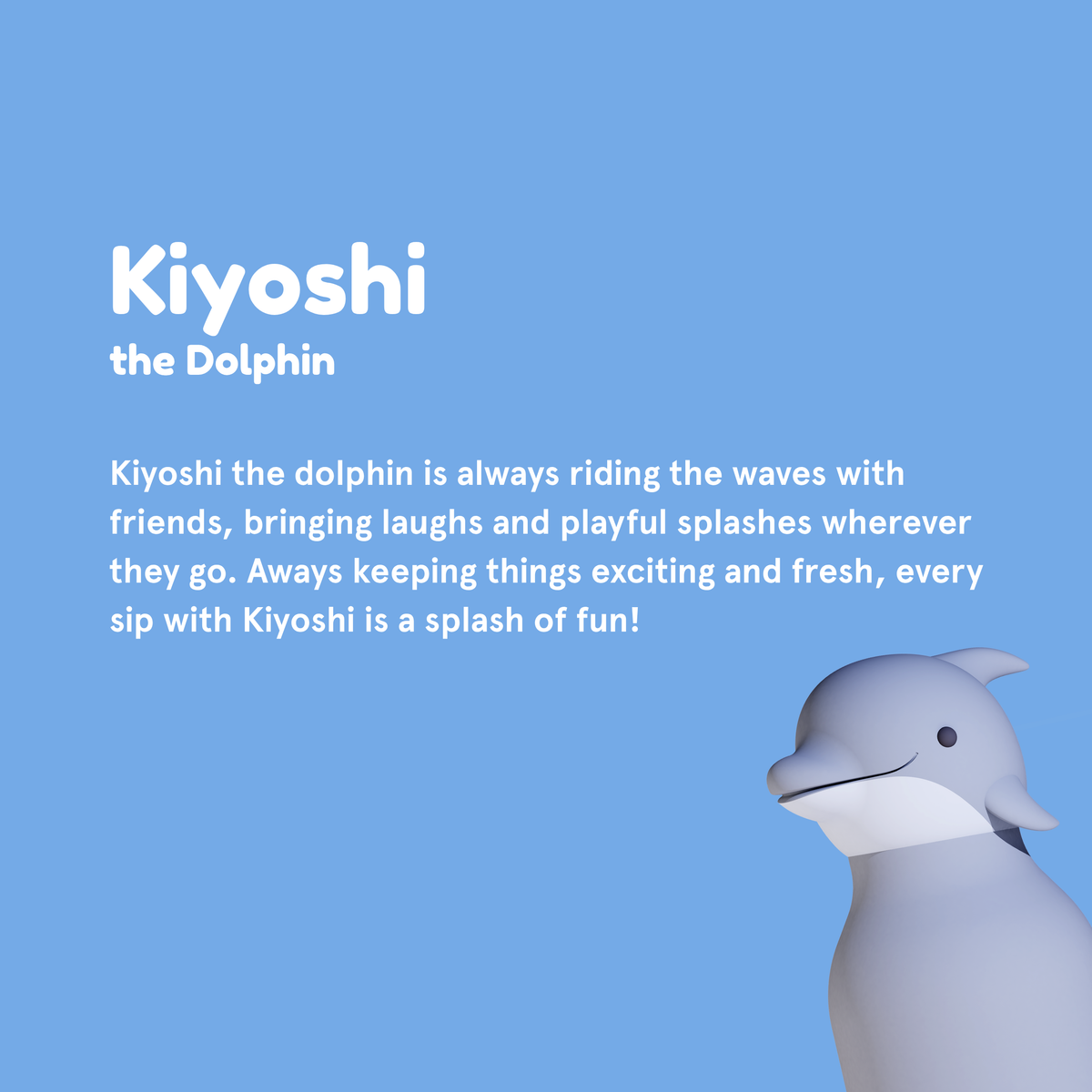 Asobu - Bestie Bottle - Dolphin - image 2