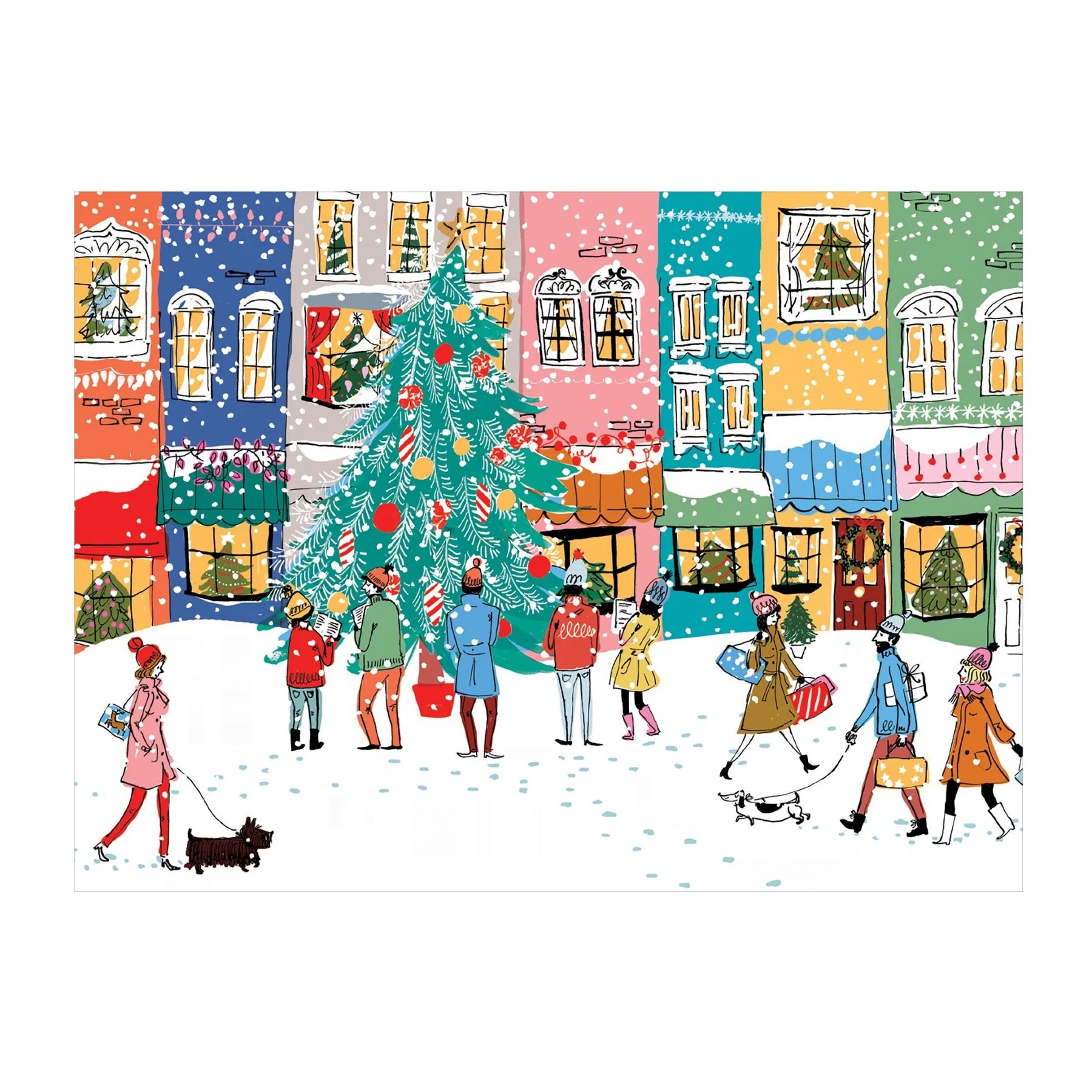 Christmas Carolers - 1000 Piece Jigsaw Puzzle - Galison - littleyoyo.ca