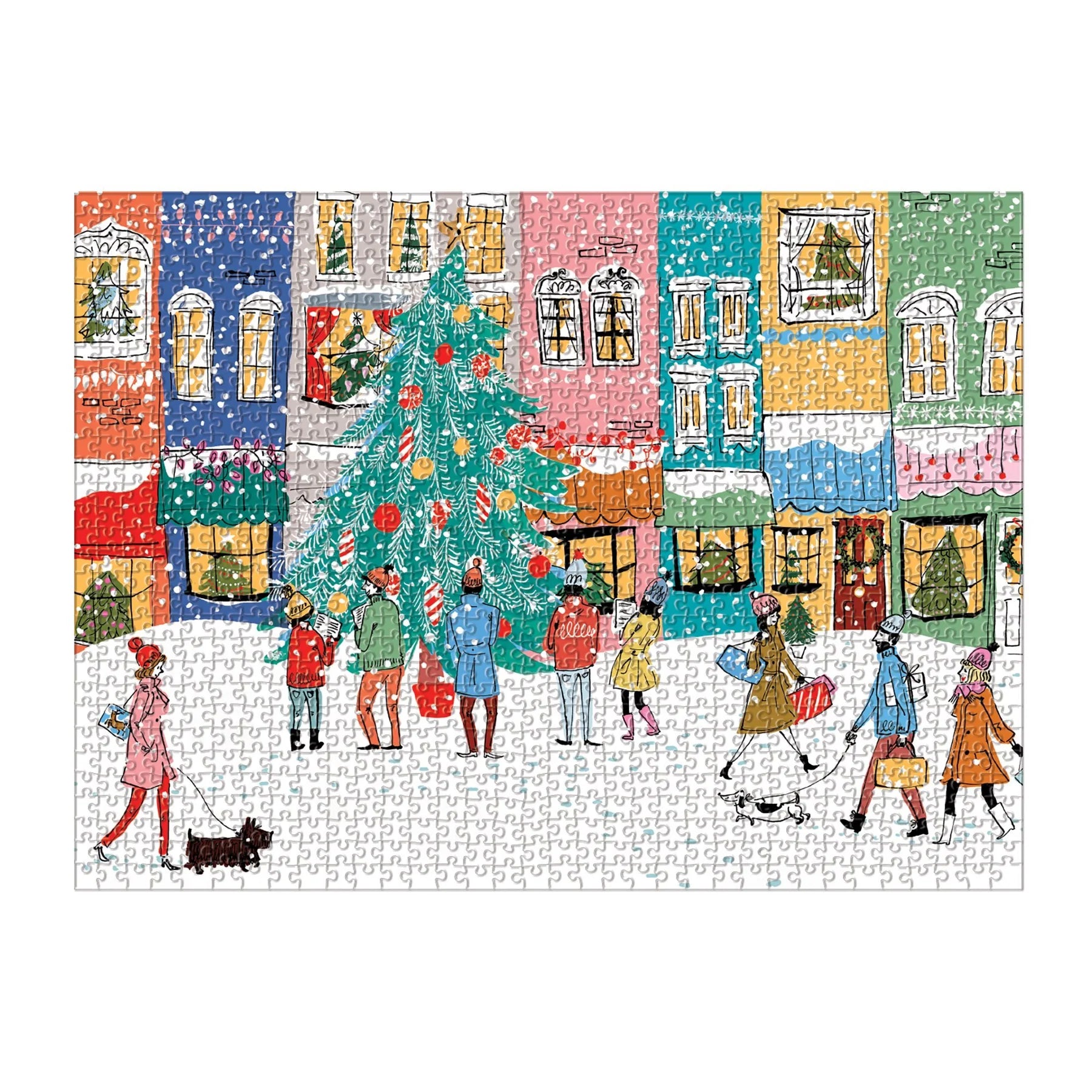 Christmas Carolers - 1000 Piece Jigsaw Puzzle - Galison - littleyoyo.ca