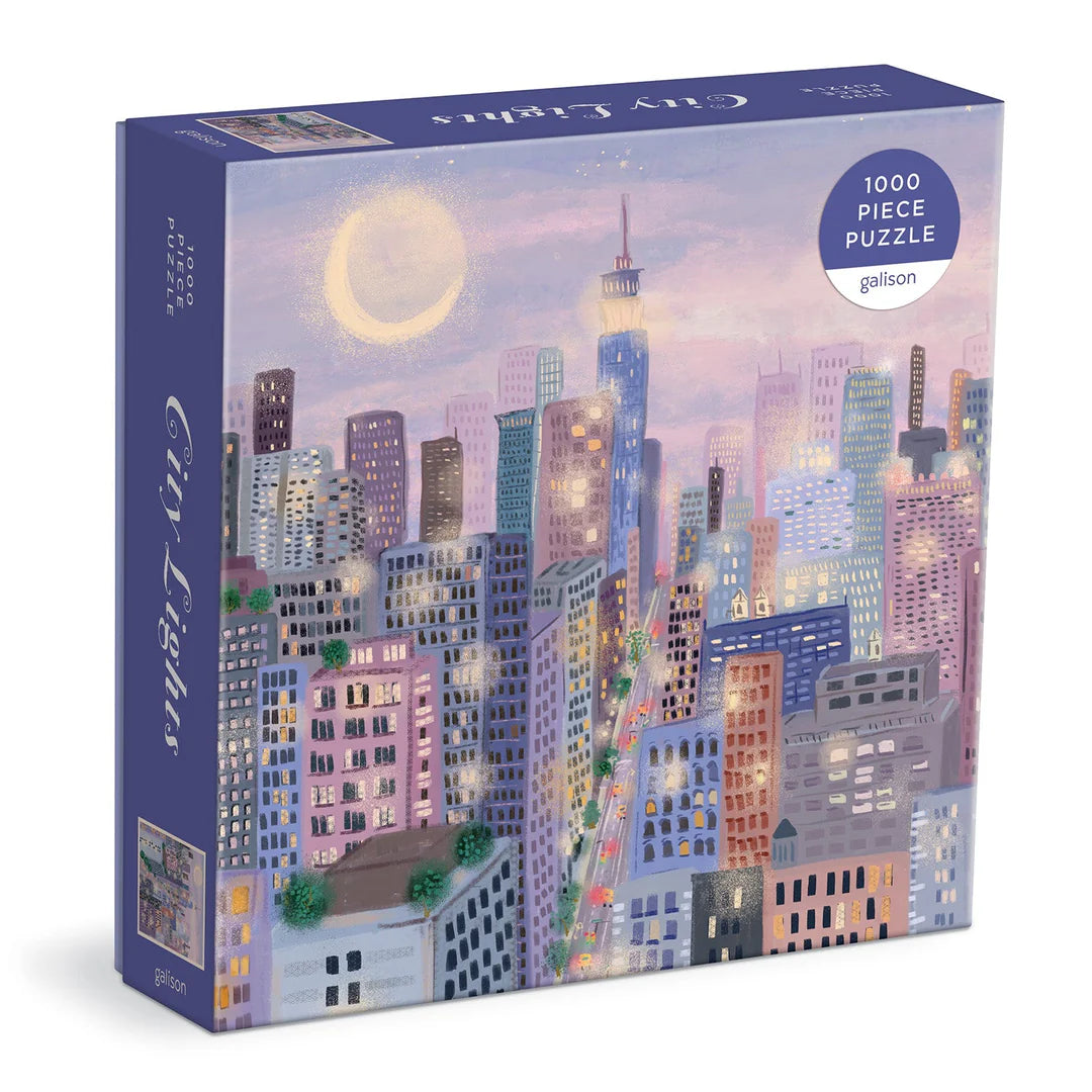 Joy Laforme City Lights - 1000pc Jigsaw Puzzle - Galison - littleyoyo.ca