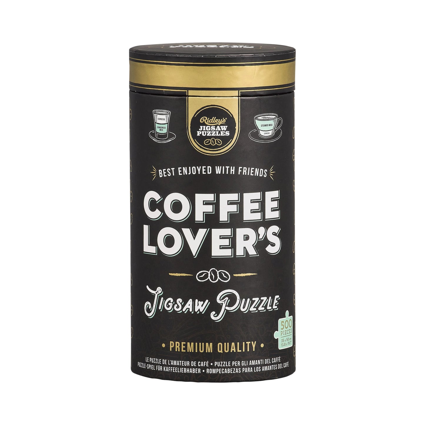 Ridley's Games - Coffee Lover's - 500-Piece Jigsaw Puzzle