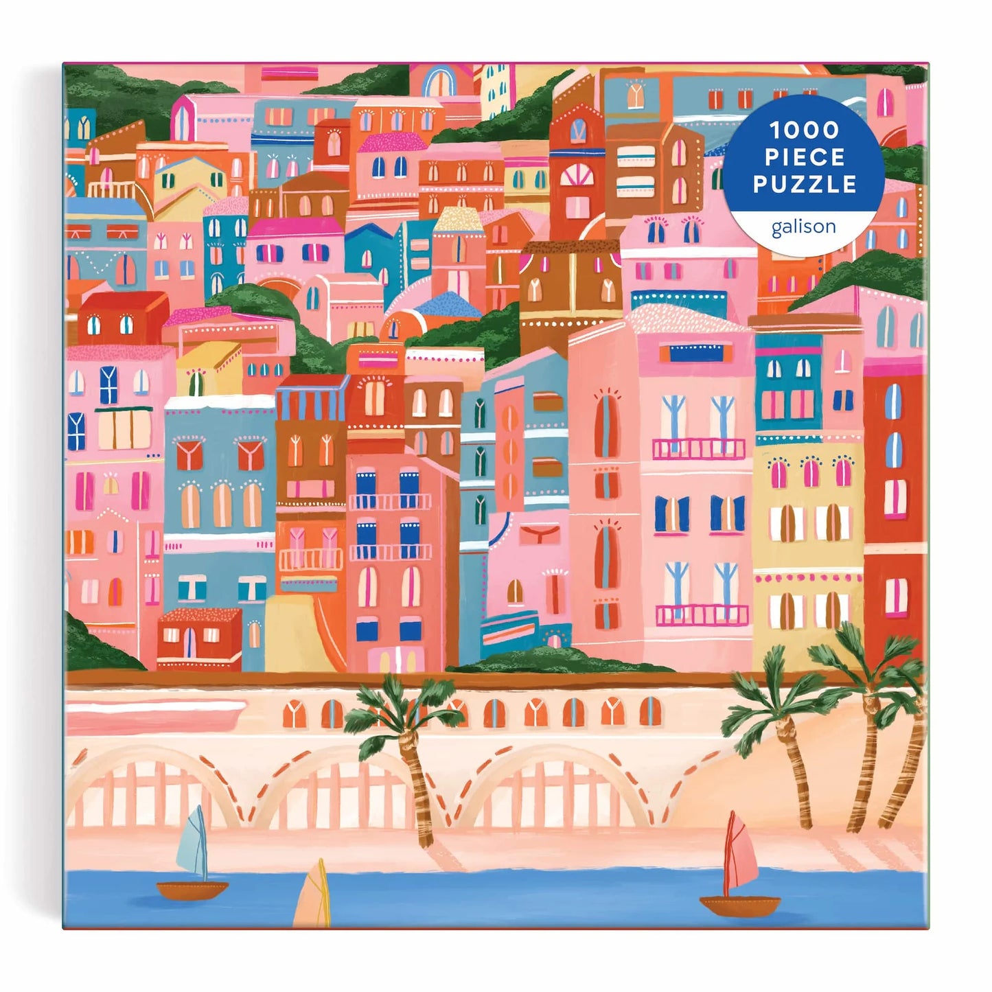 Colors Of The French Riviera - 1000 Piece Jigsaw Puzzle