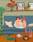 Do Nothing by Sayu.go - 500pc Puzzle & Glue Kit - JIGGY Puzzles - littleyoyo.ca