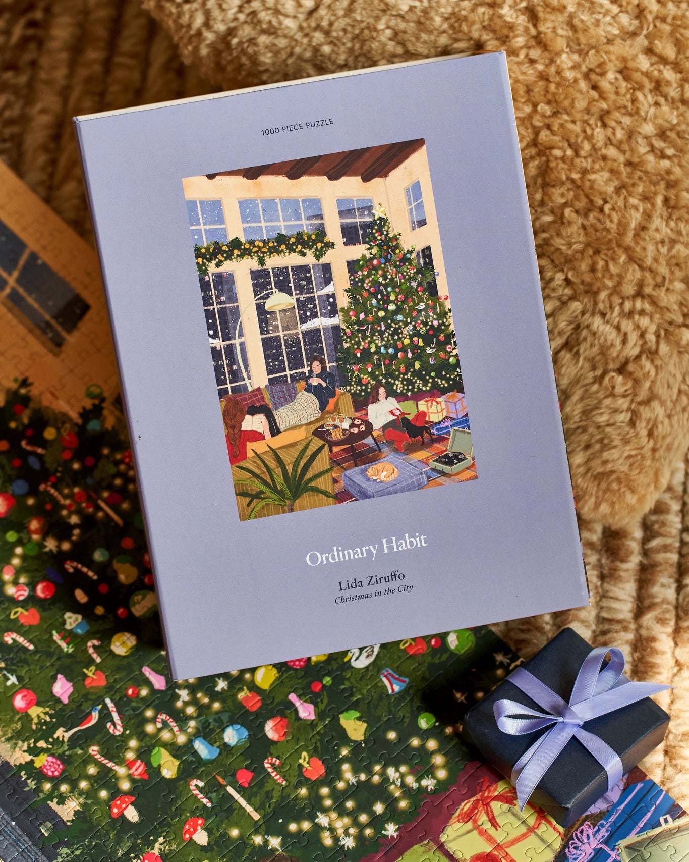 Christmas in the City - 1000 Piece Puzzle - Ordinary Habit - littleyoyo.ca