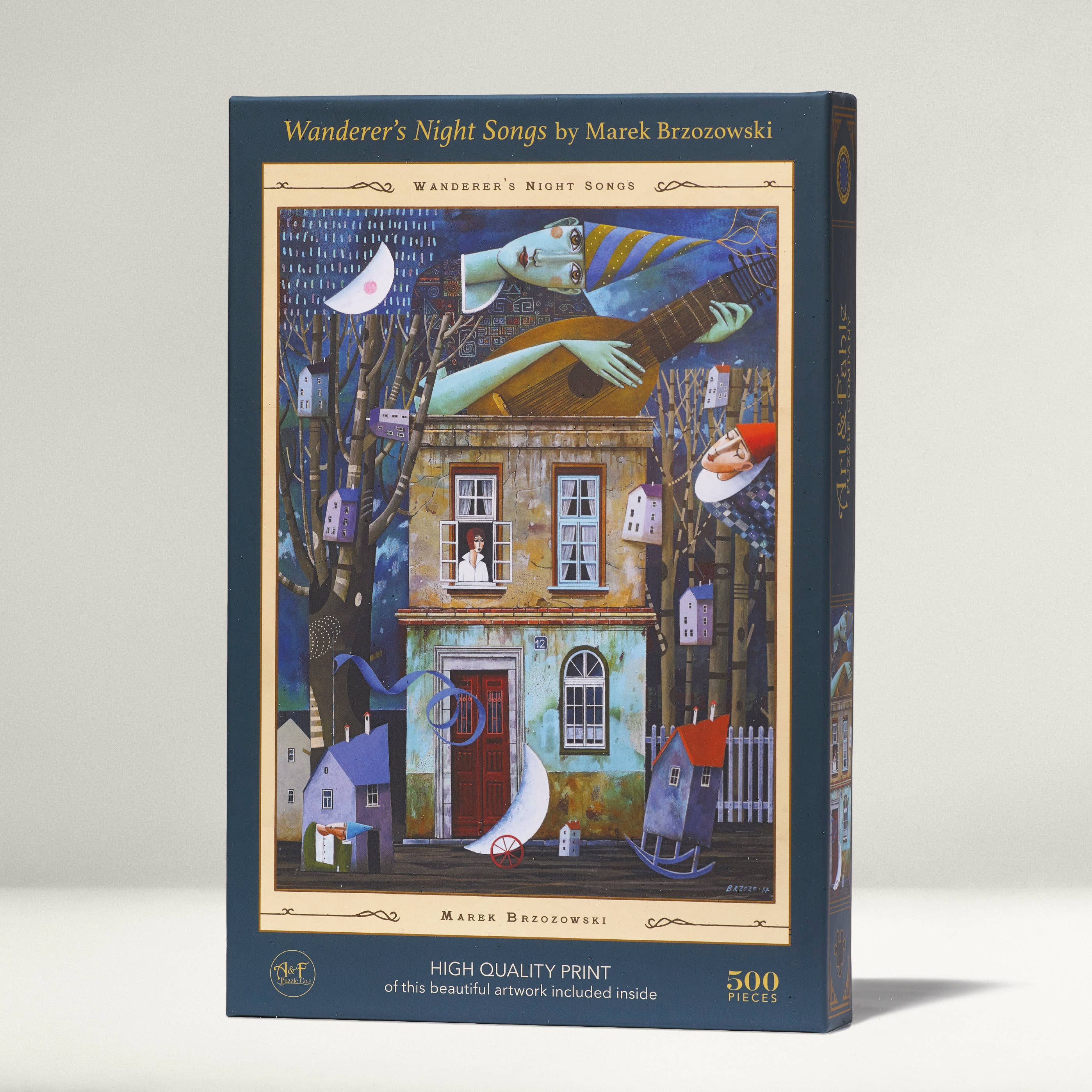 Wanderer's Night Song - 500pc Velvet-Touch Jigsaw Puzzle - Art & Fable Puzzle Company - littleyoyo.ca