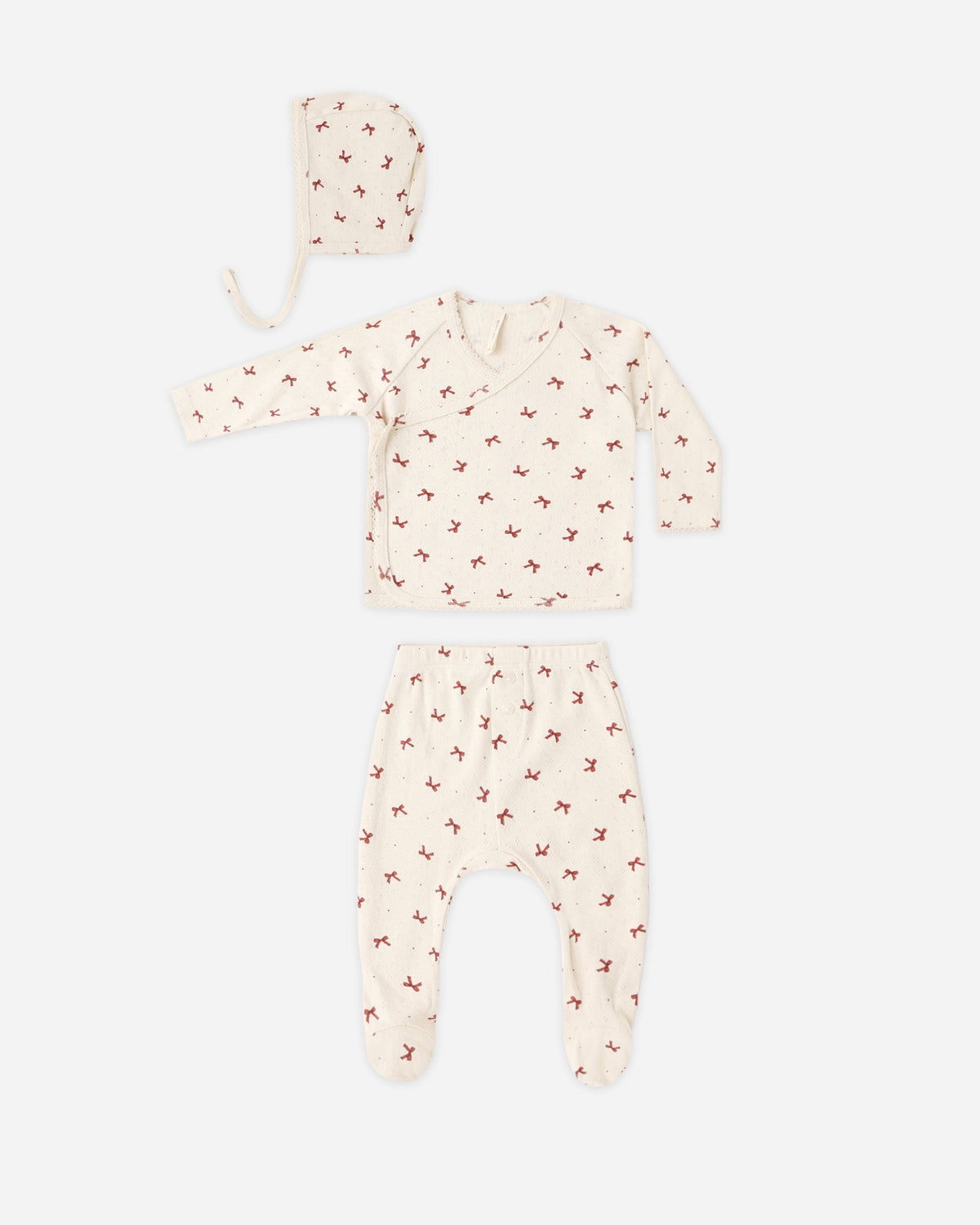 Quincy Mae Take Home Set Red Bows