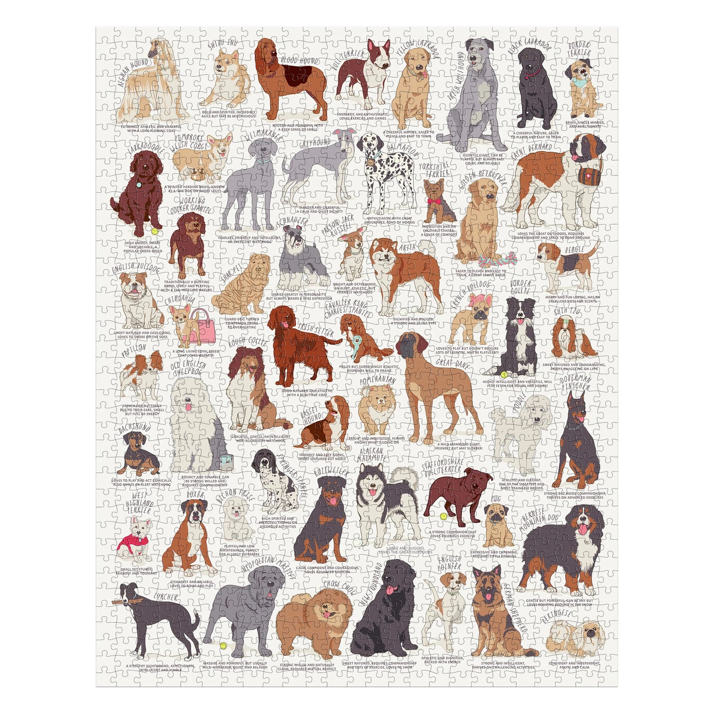 Ridley's Games - Dog Lover's - 1000 Piece Jigsaw Puzzle