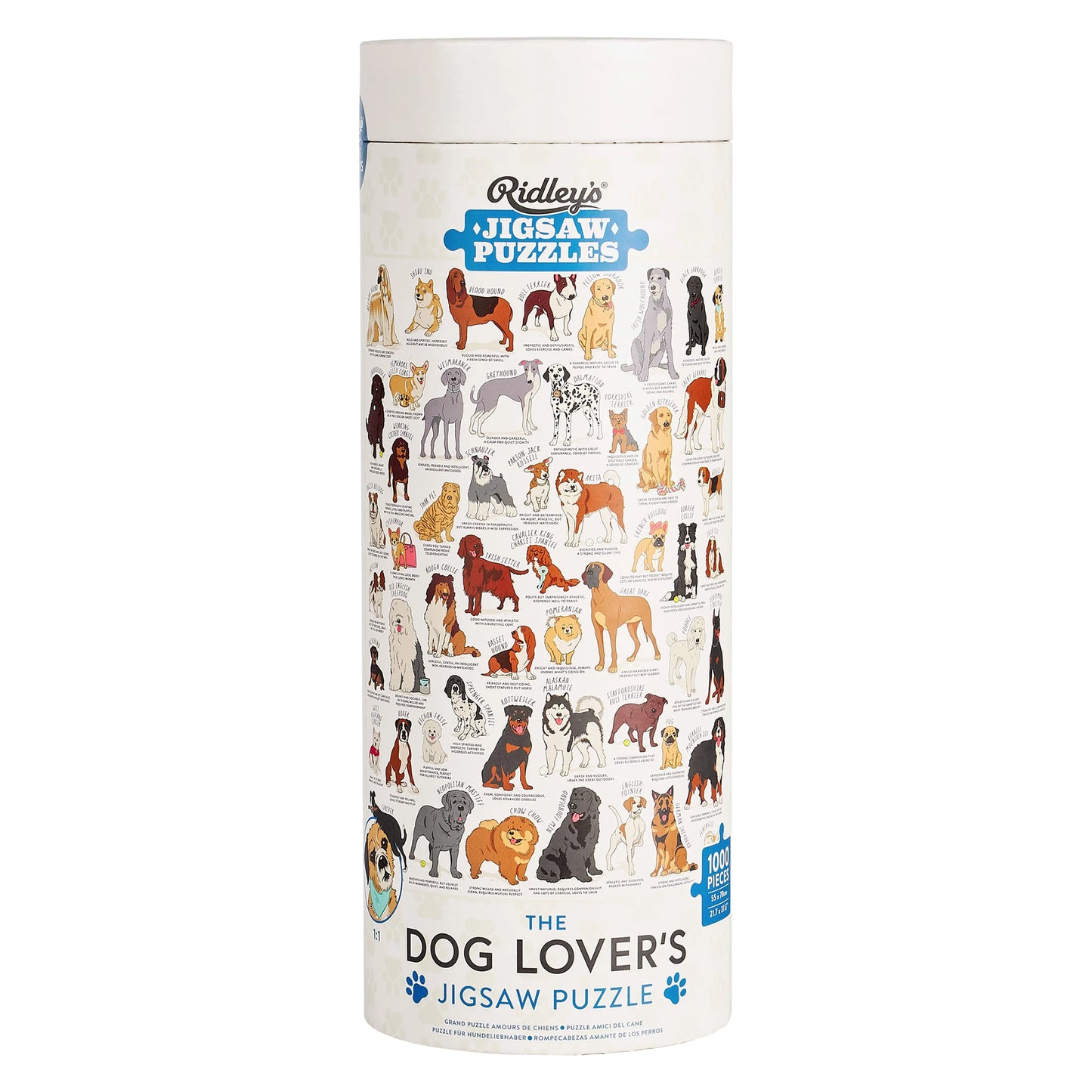 Ridley's Games - Dog Lover's - 1000 Piece Jigsaw Puzzle