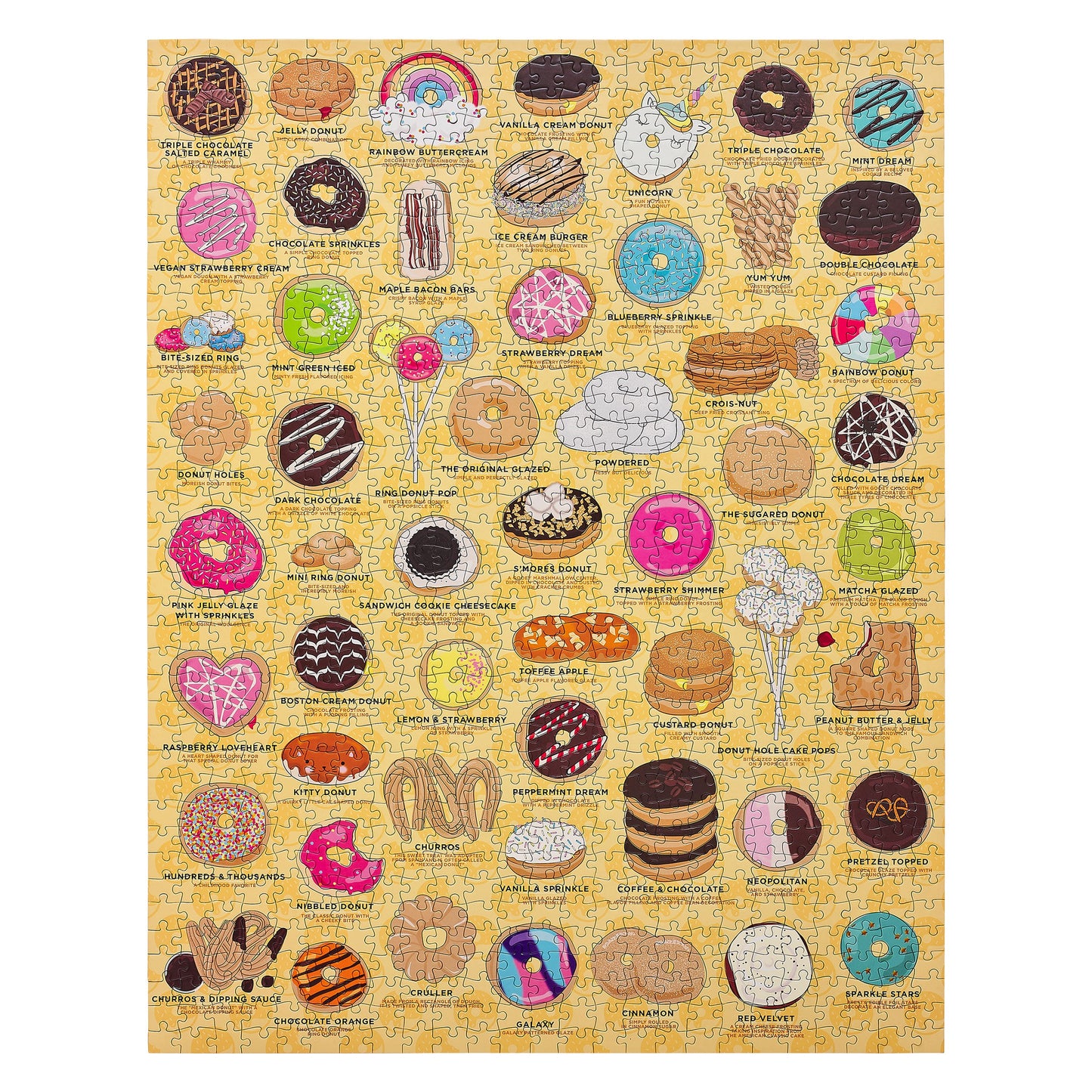 Ridley's Games - Donut Lover's - 1000 Piece Jigsaw Puzzle