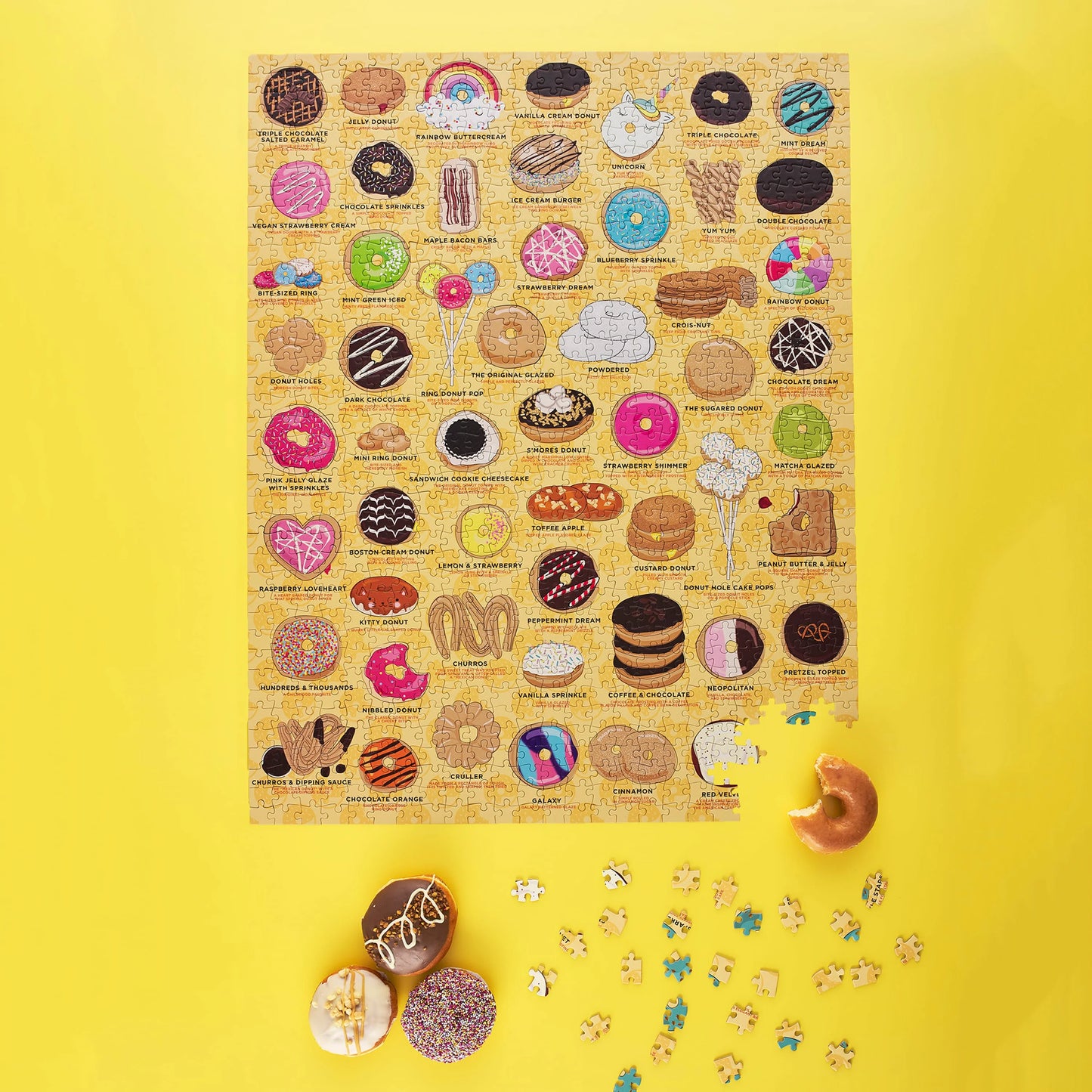 Ridley's Games - Donut Lover's - 1000 Piece Jigsaw Puzzle