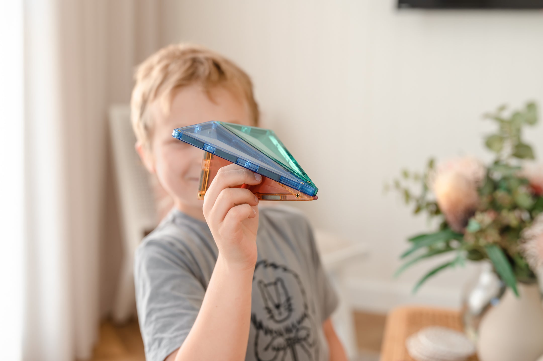 Connetix - Pastel Starter Pack - 64 Piece Magnetic Tiles - Connetix - littleyoyo.ca