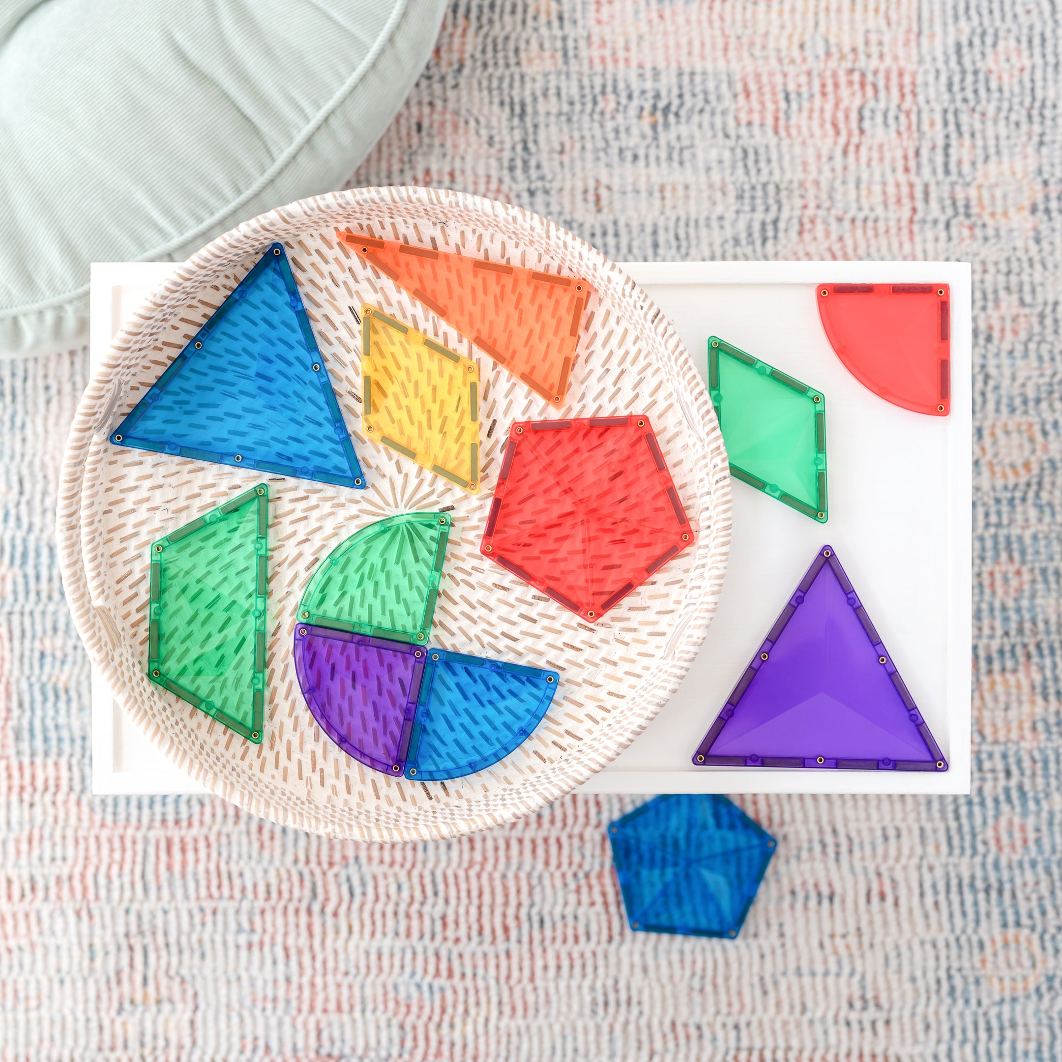 Connetix - Rainbow Shape Expansion Pack - 36 Piece Magnetic Tiles - Connetix - littleyoyo.ca