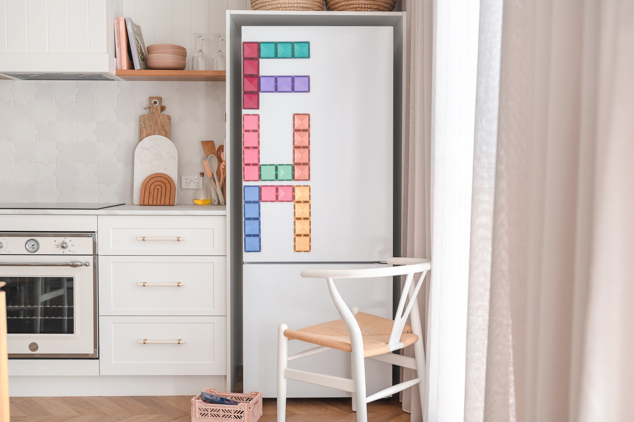Connetix - Pastel Rectangle Pack - 24 Piece Magnetic Tiles - Connetix - littleyoyo.ca