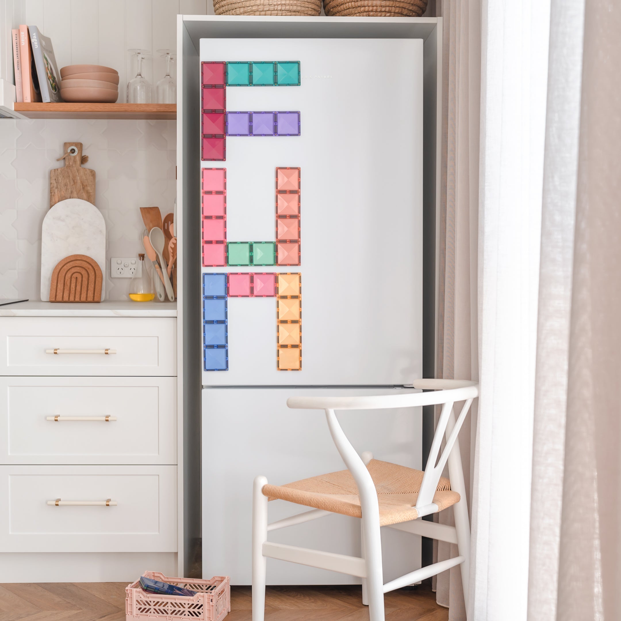 Connetix - Pastel Rectangle Pack - 24 Piece Magnetic Tiles - Connetix - littleyoyo.ca