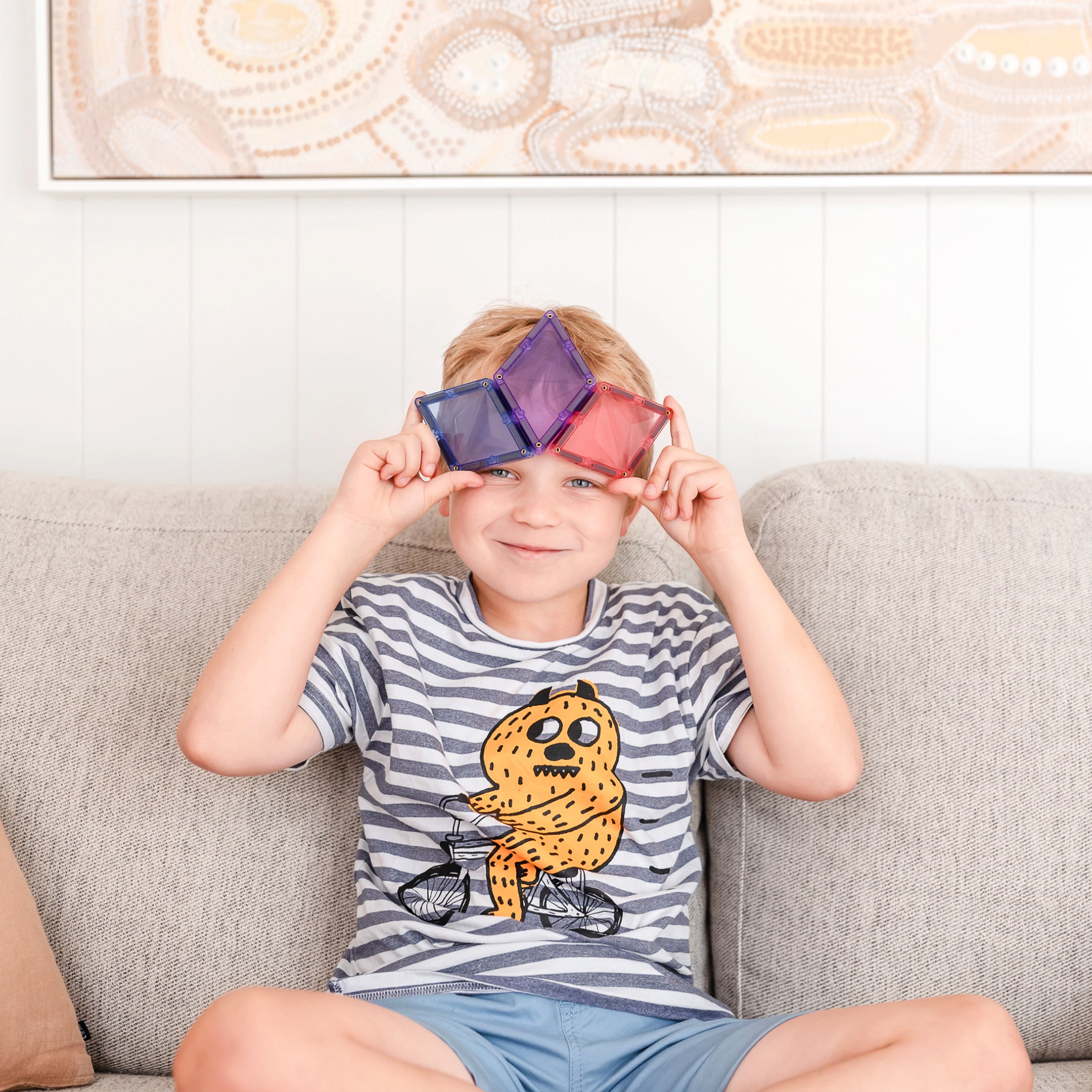 Connetix - Pastel Shape Expansion Pack - 48 Piece Magnetic Tiles - Connetix - littleyoyo.ca