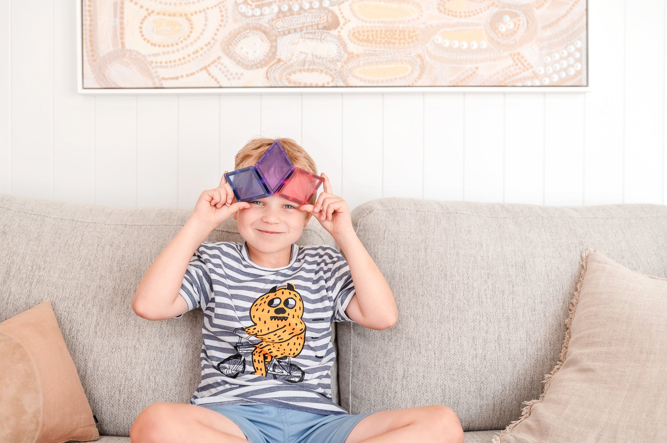 Connetix - Pastel Shape Expansion Pack - 48 Piece Magnetic Tiles - Connetix - littleyoyo.ca