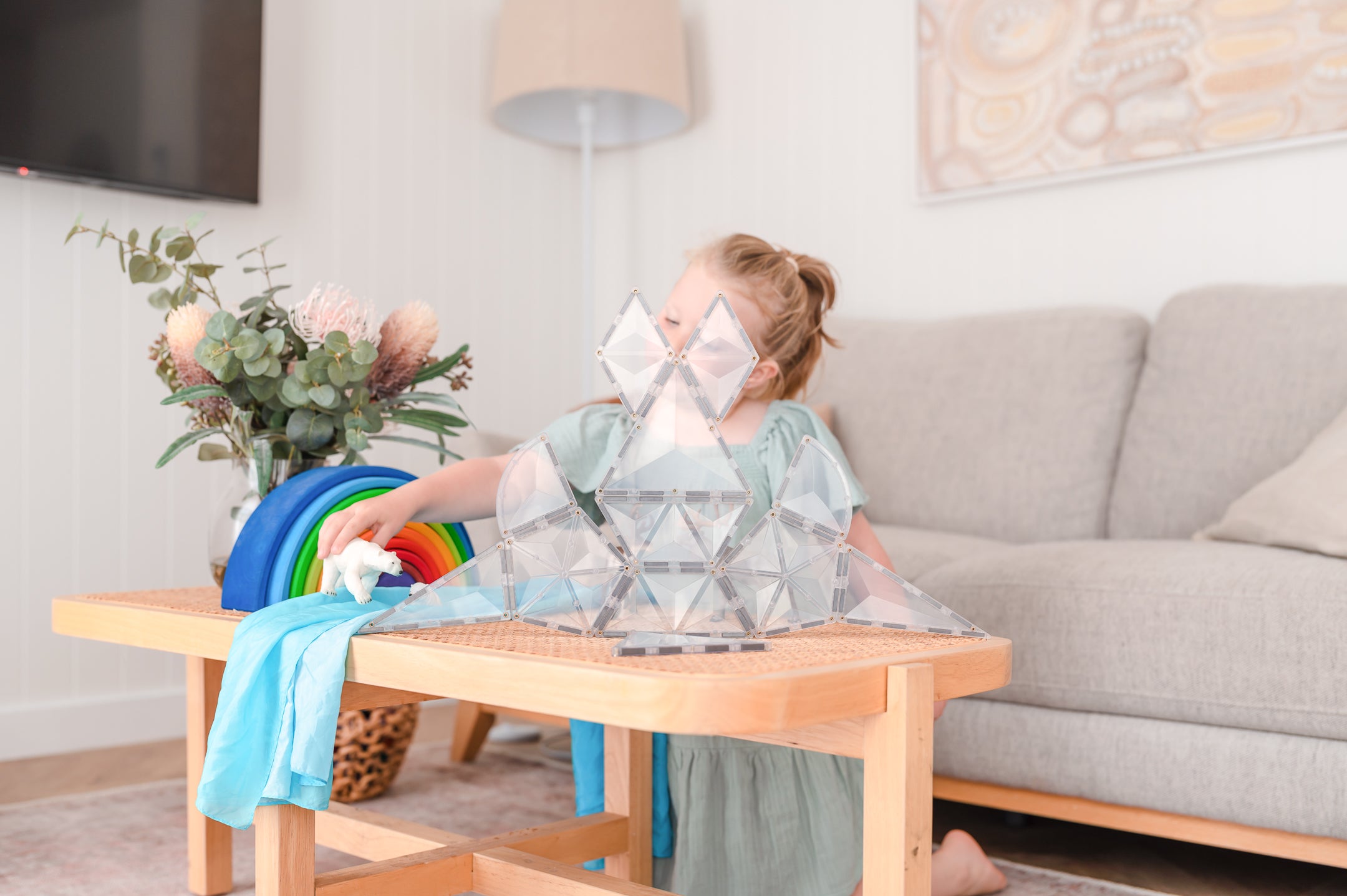 Connetix - Clear Shape Expansion Pack - 24 Piece Magnetic Tiles - Connetix - littleyoyo.ca