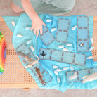 Connetix - Clear Rectangle Pack - 12 Piece Magnetic Tiles - Connetix - littleyoyo.ca