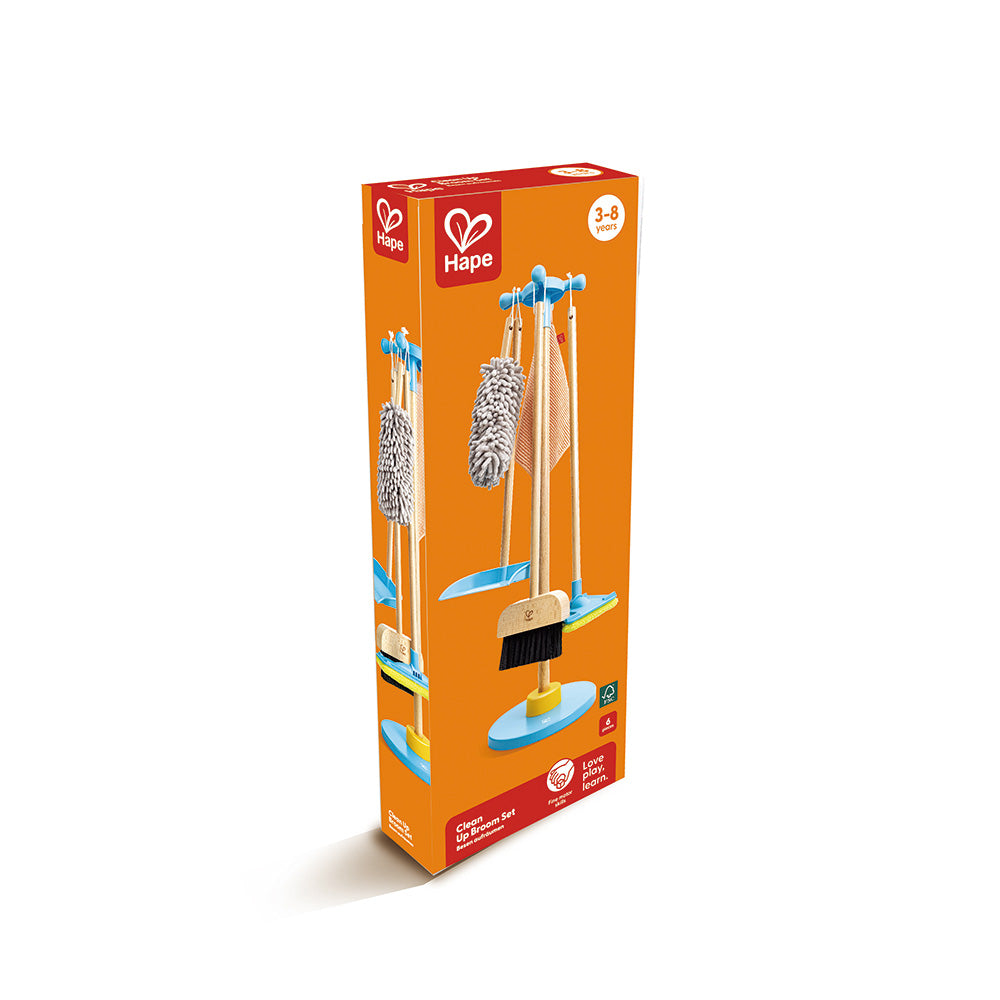 Hape - Clean-Up Broom Set - Hape - littleyoyo.ca
