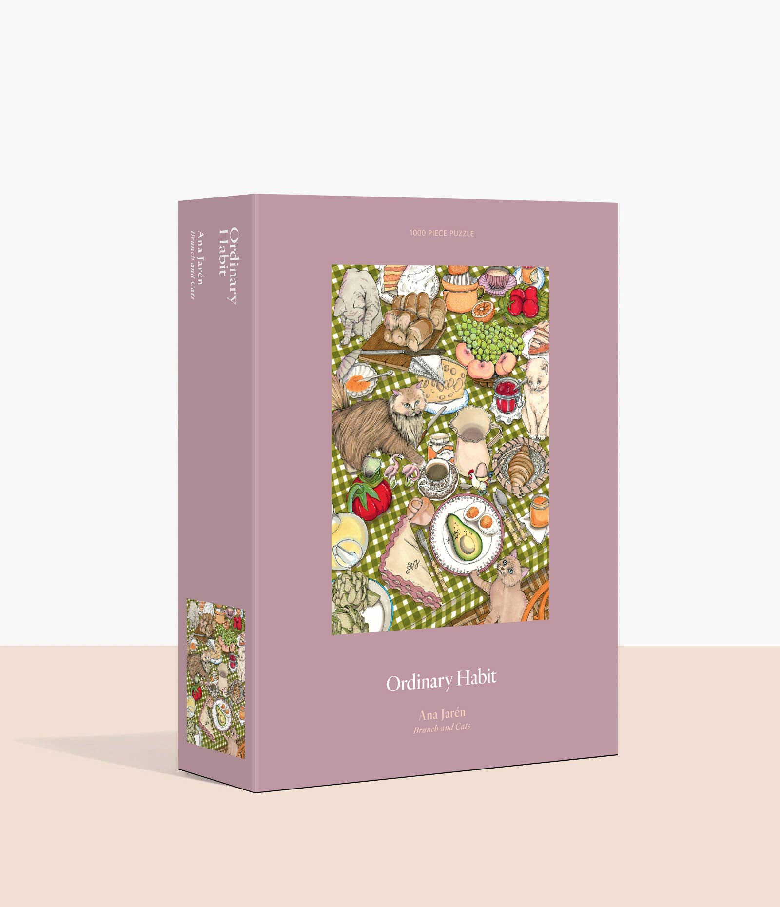 Brunch and Cats - 1000 Piece Puzzle - Ordinary Habit - littleyoyo.ca