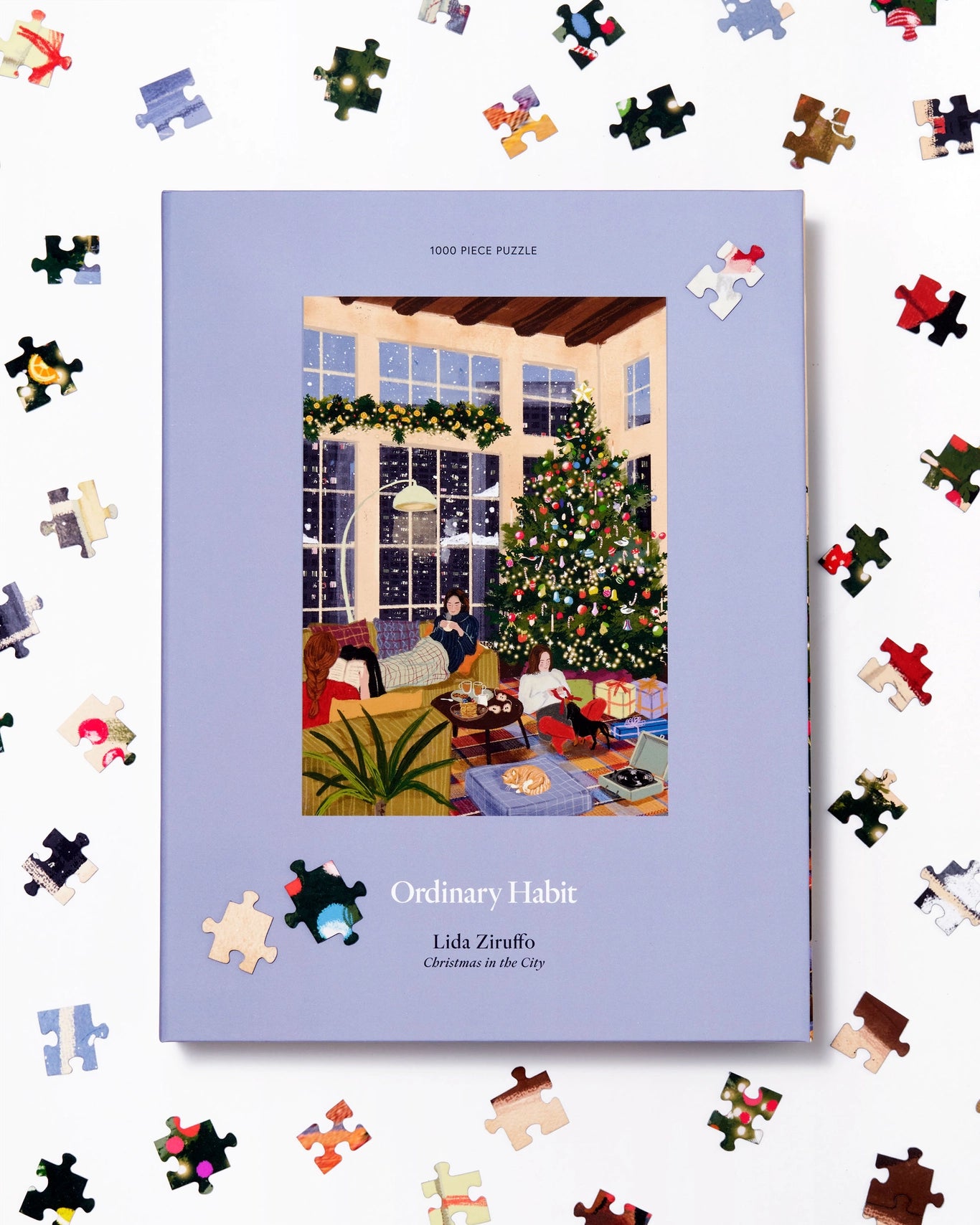 Christmas in the City - 1000 Piece Puzzle - Ordinary Habit - littleyoyo.ca