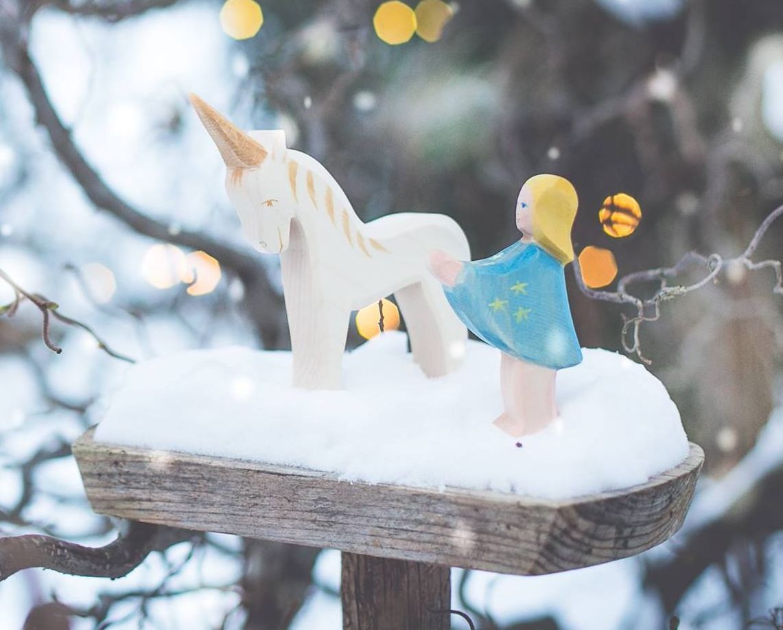 Ostheimer Unicorn fairy tale scene