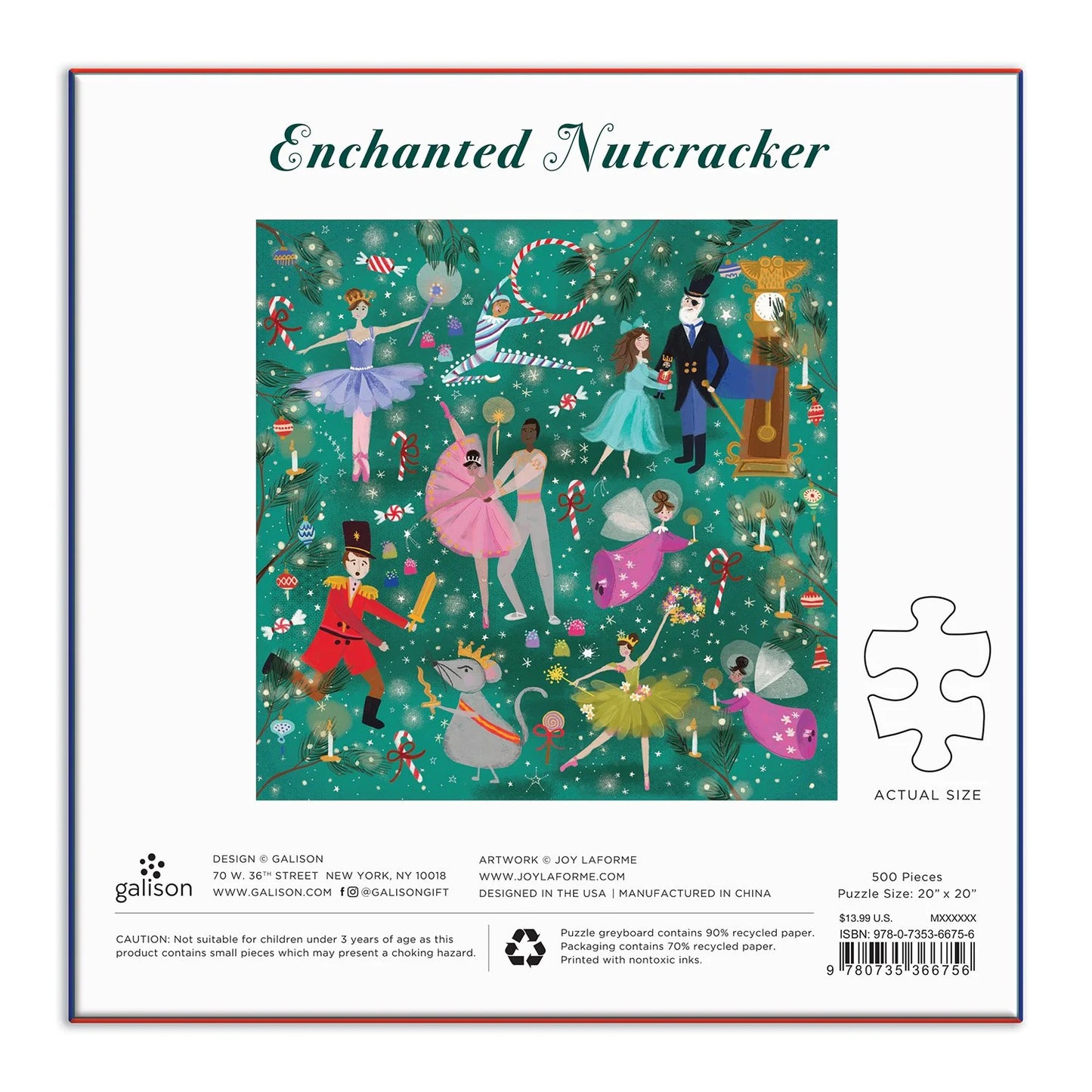 Enchanted Nutcracker - 500 Piece Jigsaw Puzzle