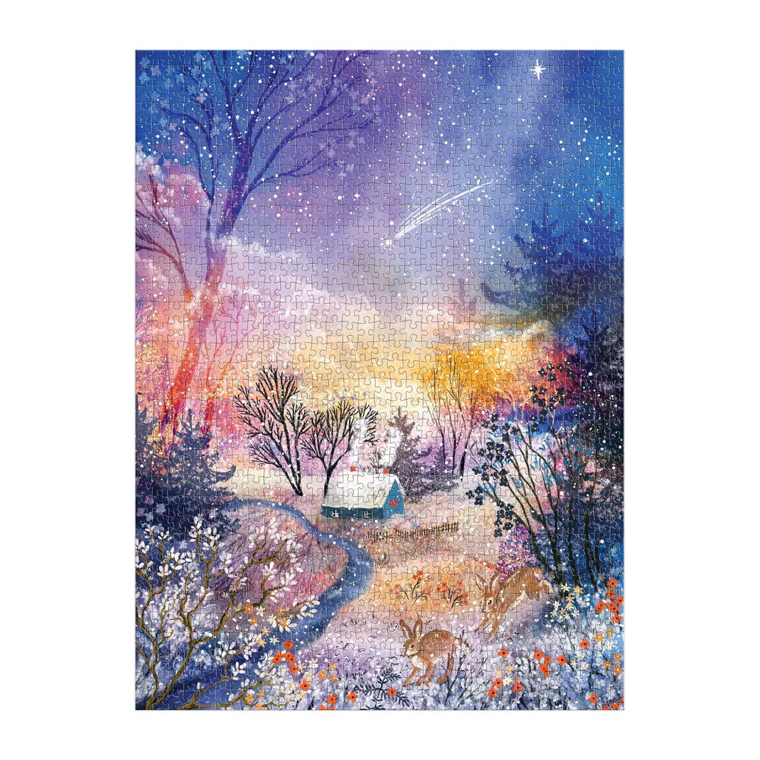 Enchanted Snowfall - 1000pc Jigsaw Puzzle - Galison - littleyoyo.ca