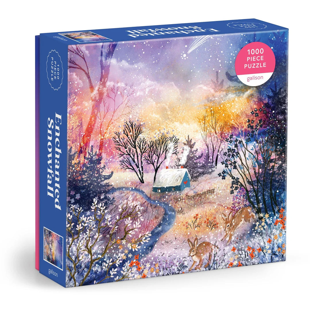 Enchanted Snowfall - 1000pc Jigsaw Puzzle - Galison - littleyoyo.ca
