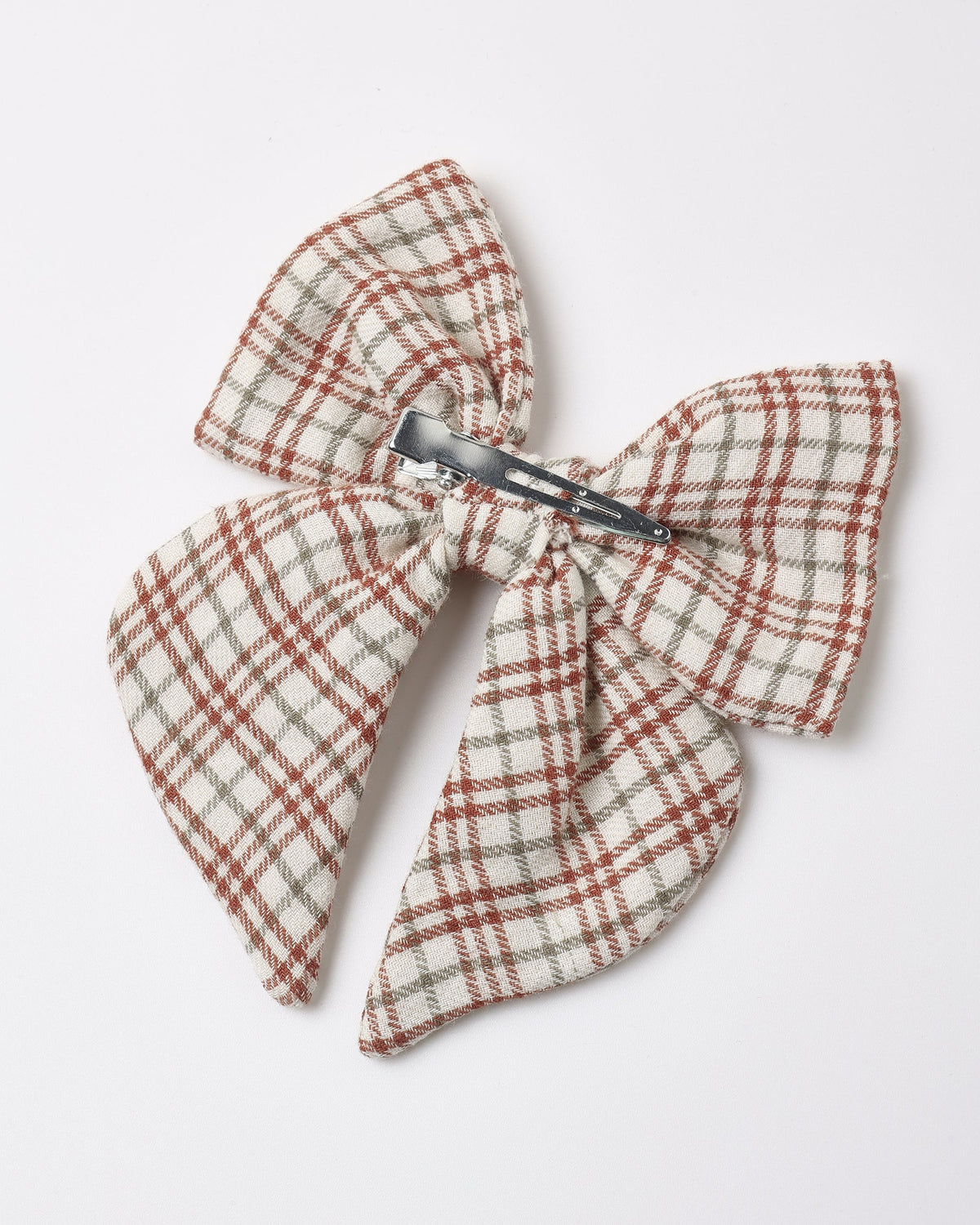 Quincy Mae Bow Christmas Plaid