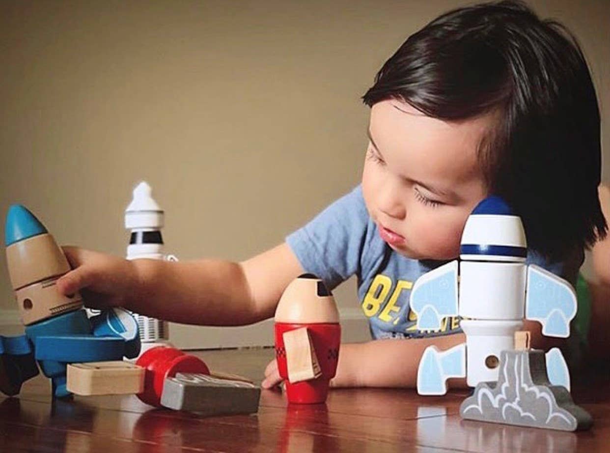 BeginAgain - Tinker Totter Rockets - 31 Piece Character Playset - BeginAgain - littleyoyo.ca