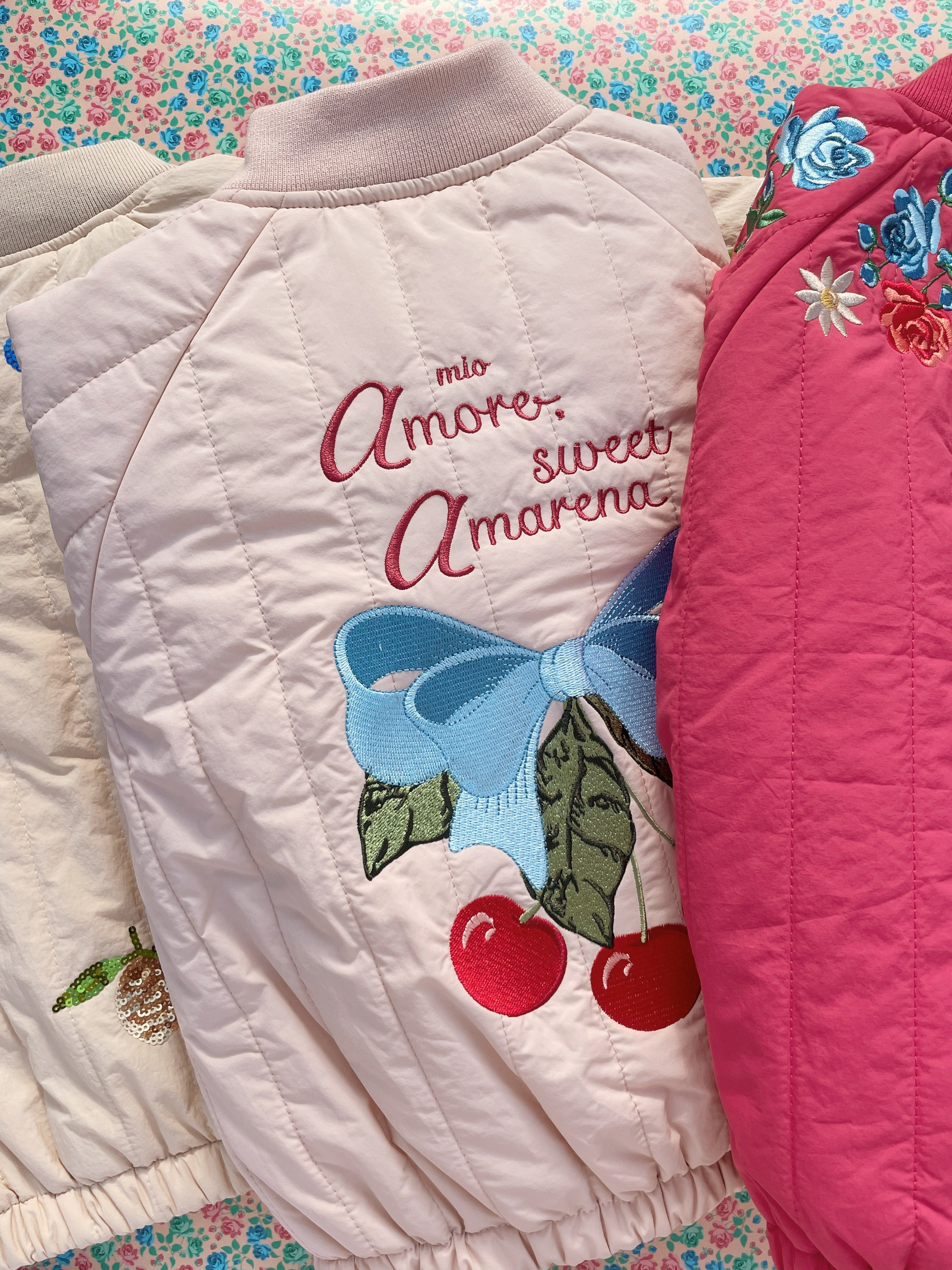 Konges Slojd - Juno Bomber Jacket - Cameo Rose - Konges Slojd - littleyoyo.ca