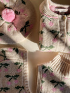 Konges Slojd - Belou Knit Beret - Cherry - Konges Slojd - littleyoyo.ca