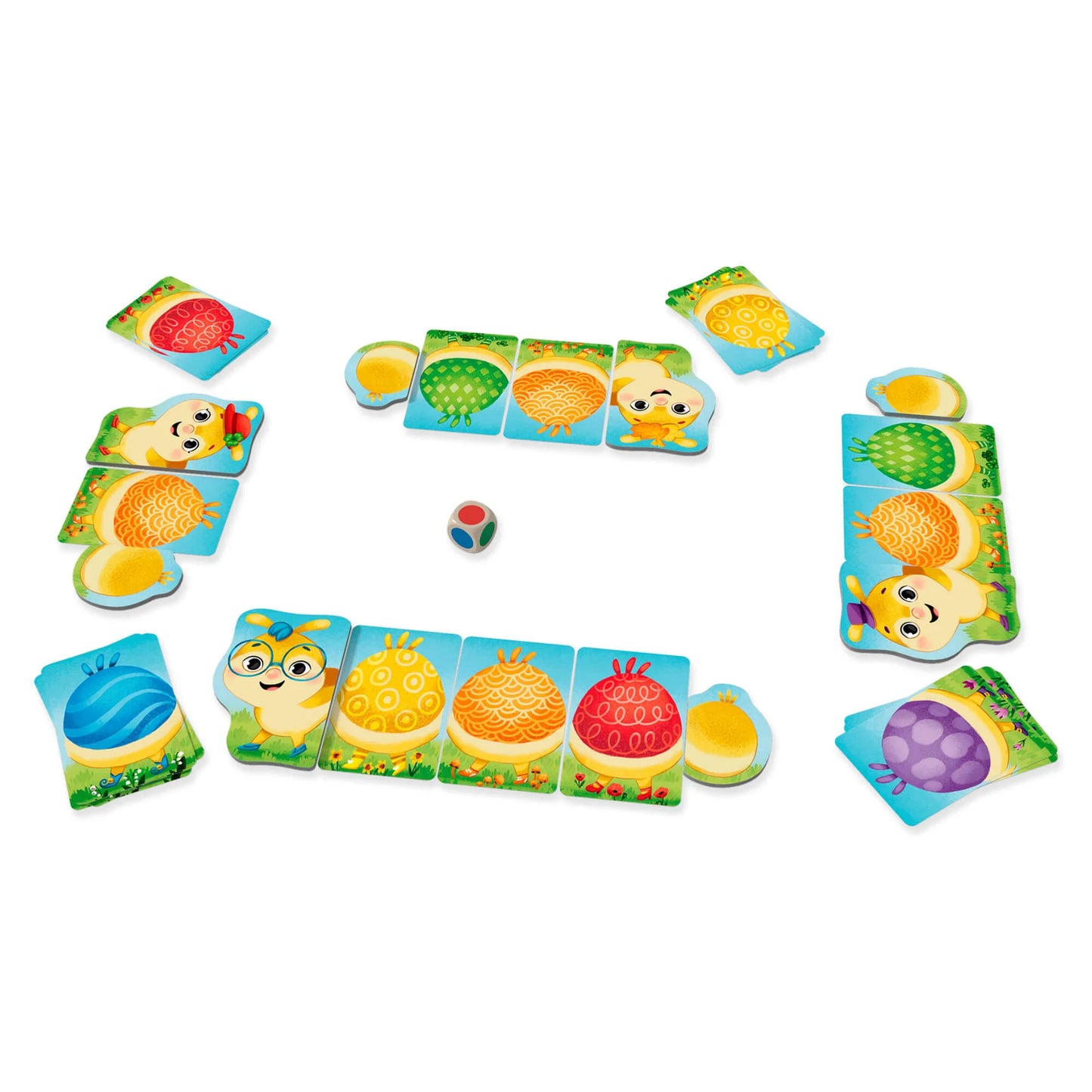HABA - Rainbow Caterpillar Arranging Game - Mini