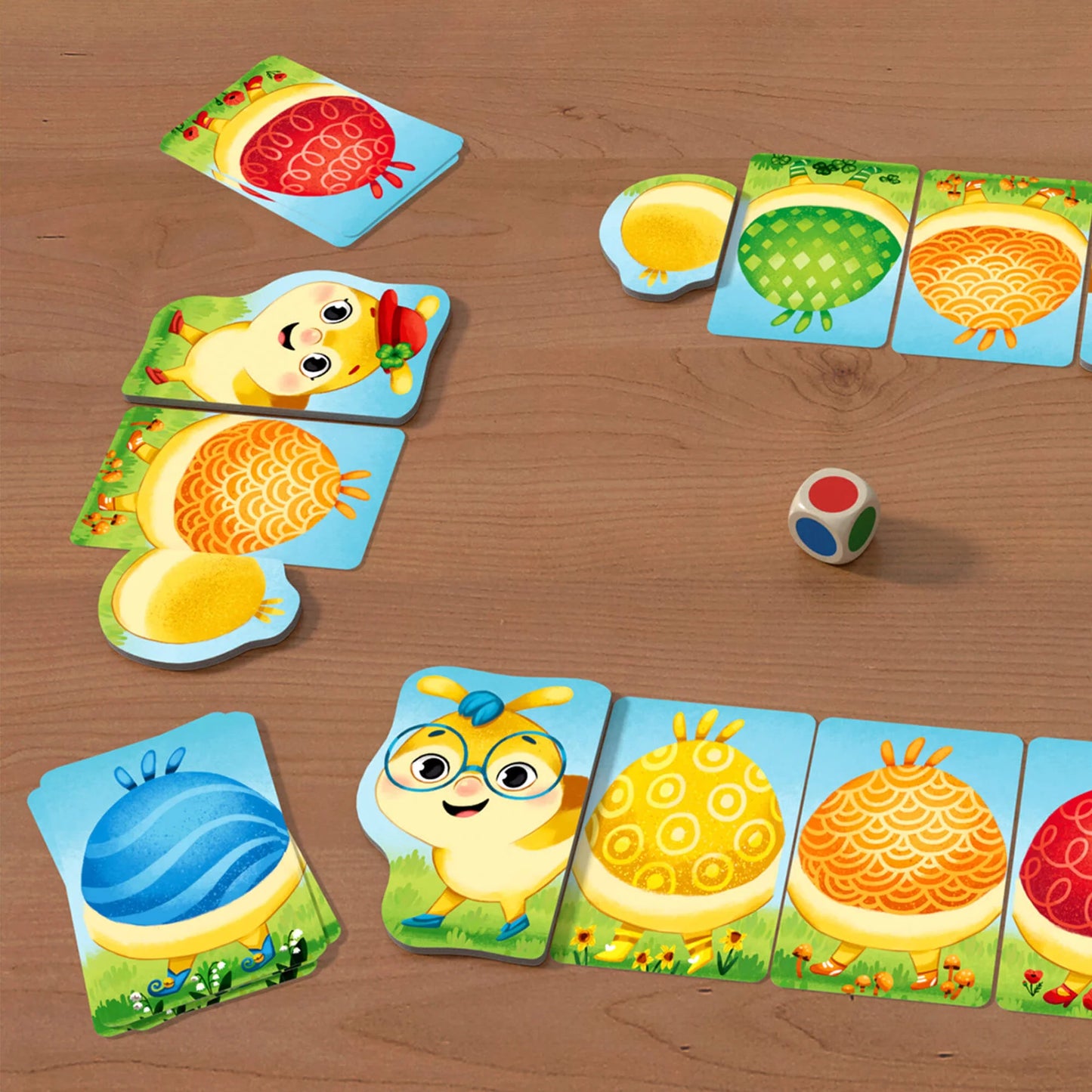 HABA - Rainbow Caterpillar Arranging Game - Mini