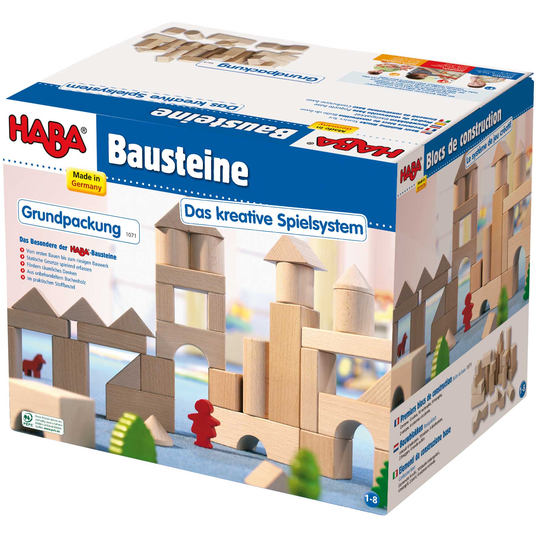 HABA - Basic Building Blocks 26 Piece Starter Set - HABA - littleyoyo.ca