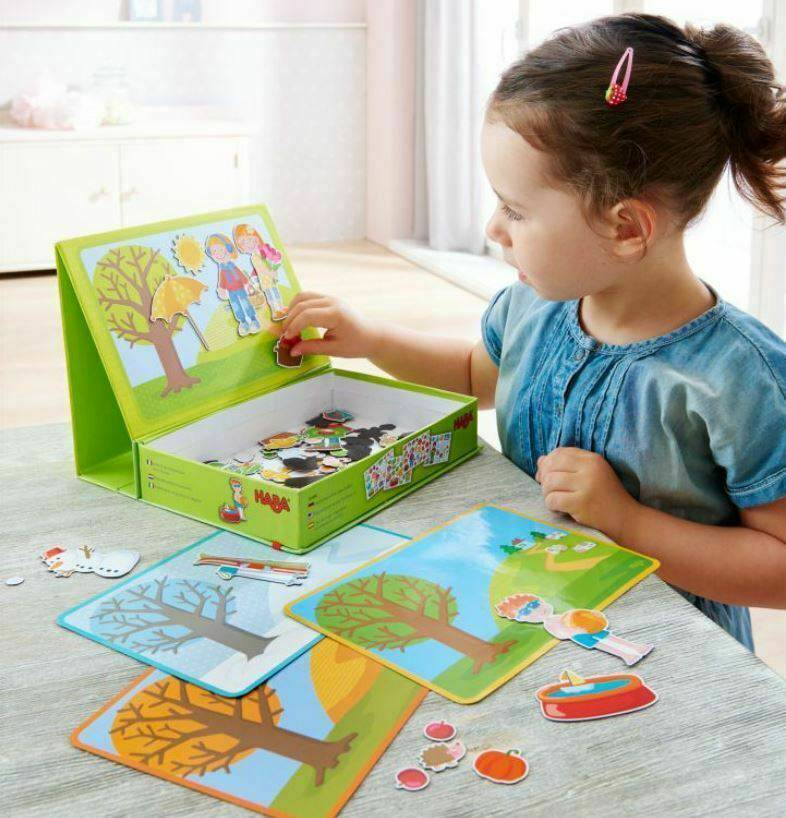 HABA - The Seasons Magnetic Game Box