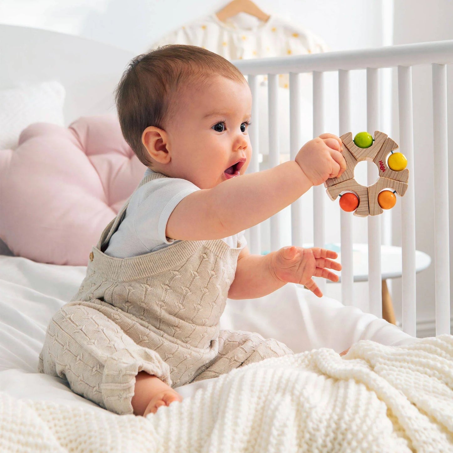 HABA - Clutching Toy Ball Wheel Grasping Toy